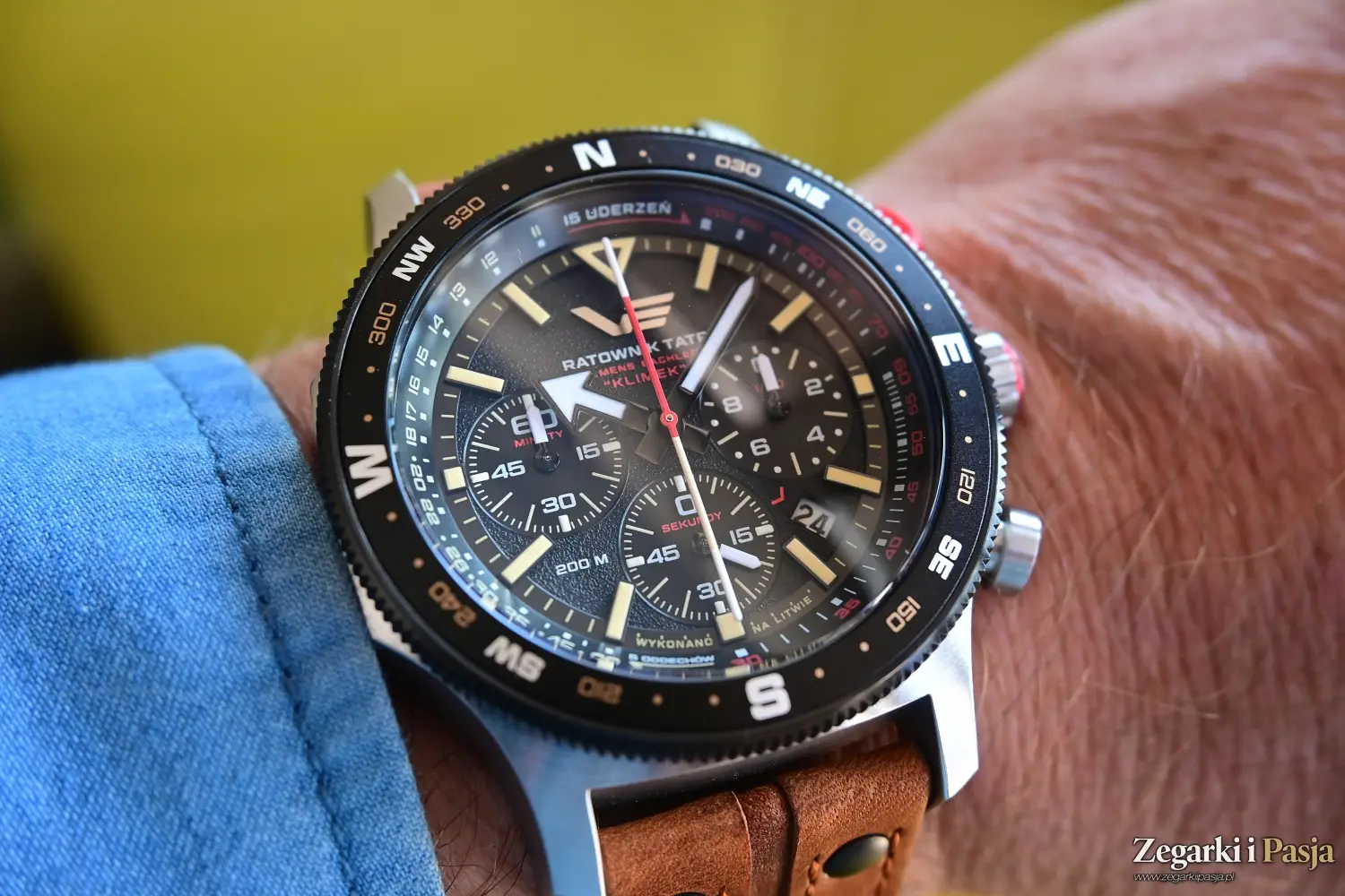 Recenzja: Vostok Europe Ratownik Tatr Klemens „Klimek” Bachleda. Mocarny zegarek!