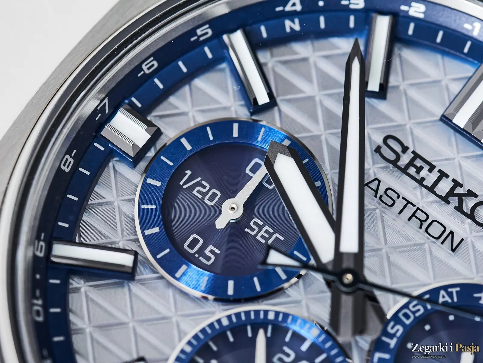 Recenzja: Seiko Astron GPS Solar Dual-Time Chronograph HAB004