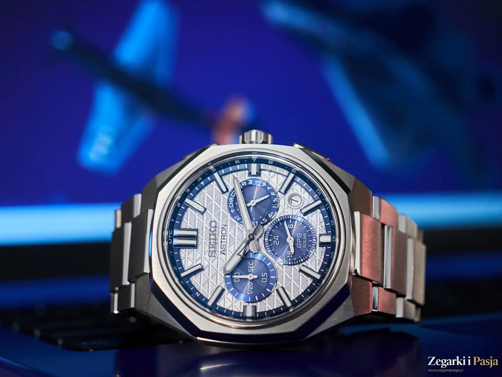 Recenzja: Seiko Astron GPS Solar Dual-Time Chronograph HAB004