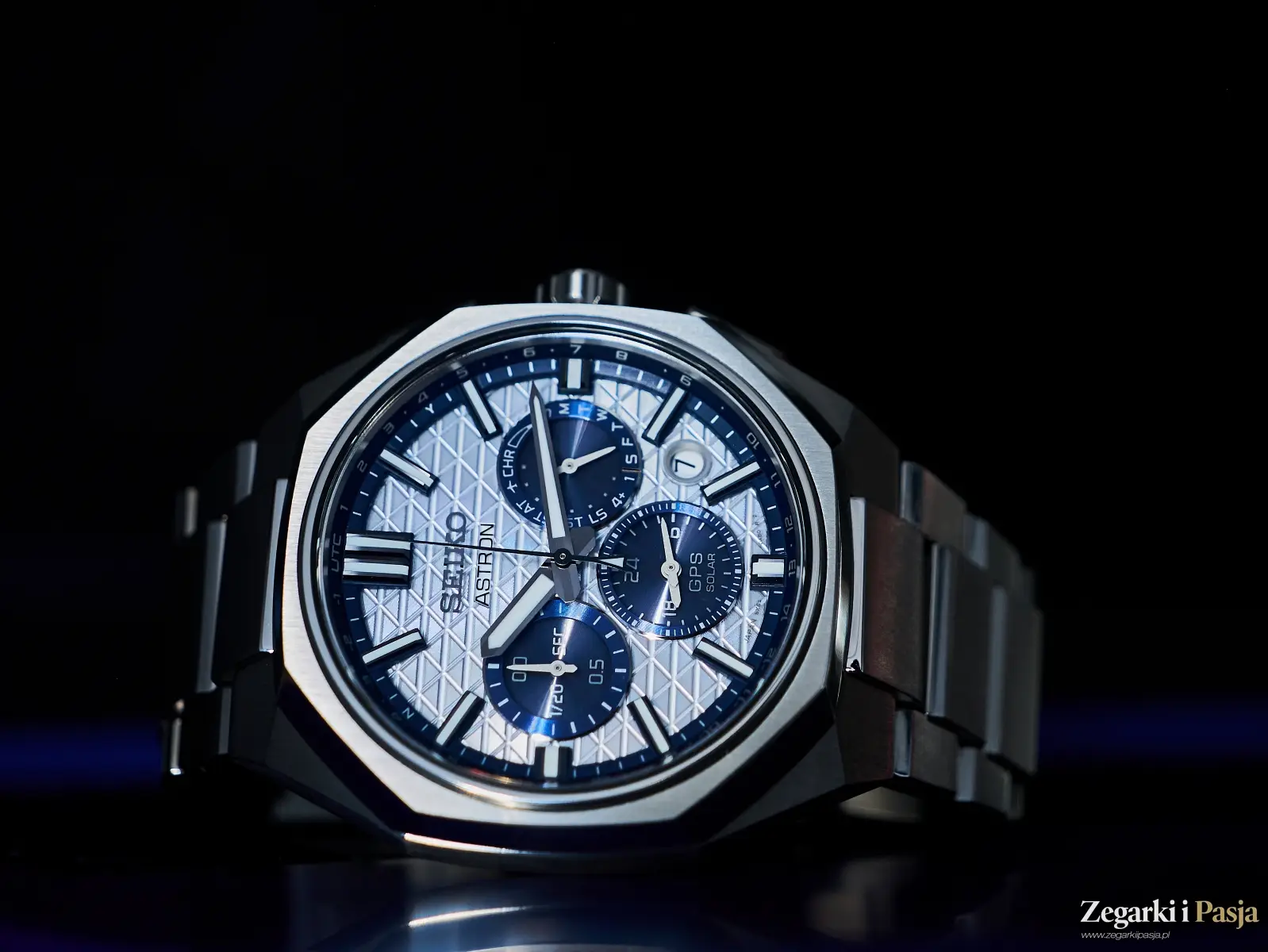 Recenzja: Seiko Astron GPS Solar Dual-Time Chronograph HAB004