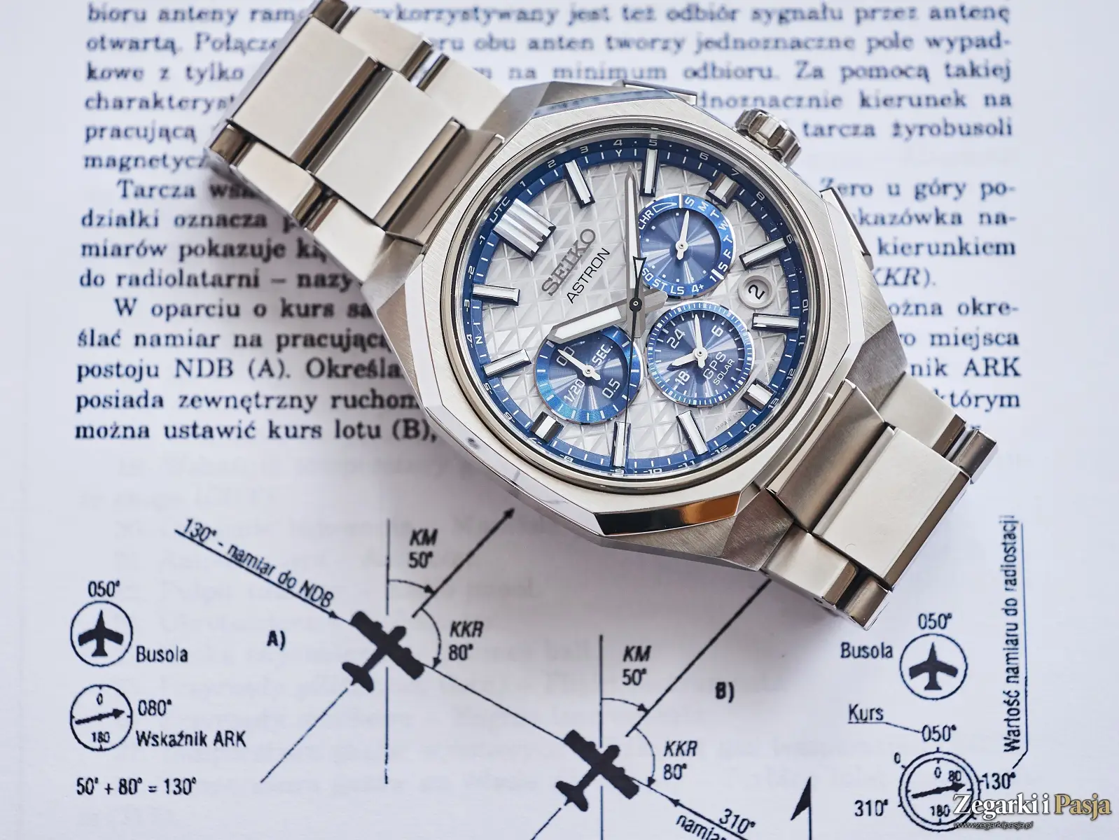 Recenzja: Seiko Astron GPS Solar Dual-Time Chronograph HAB004