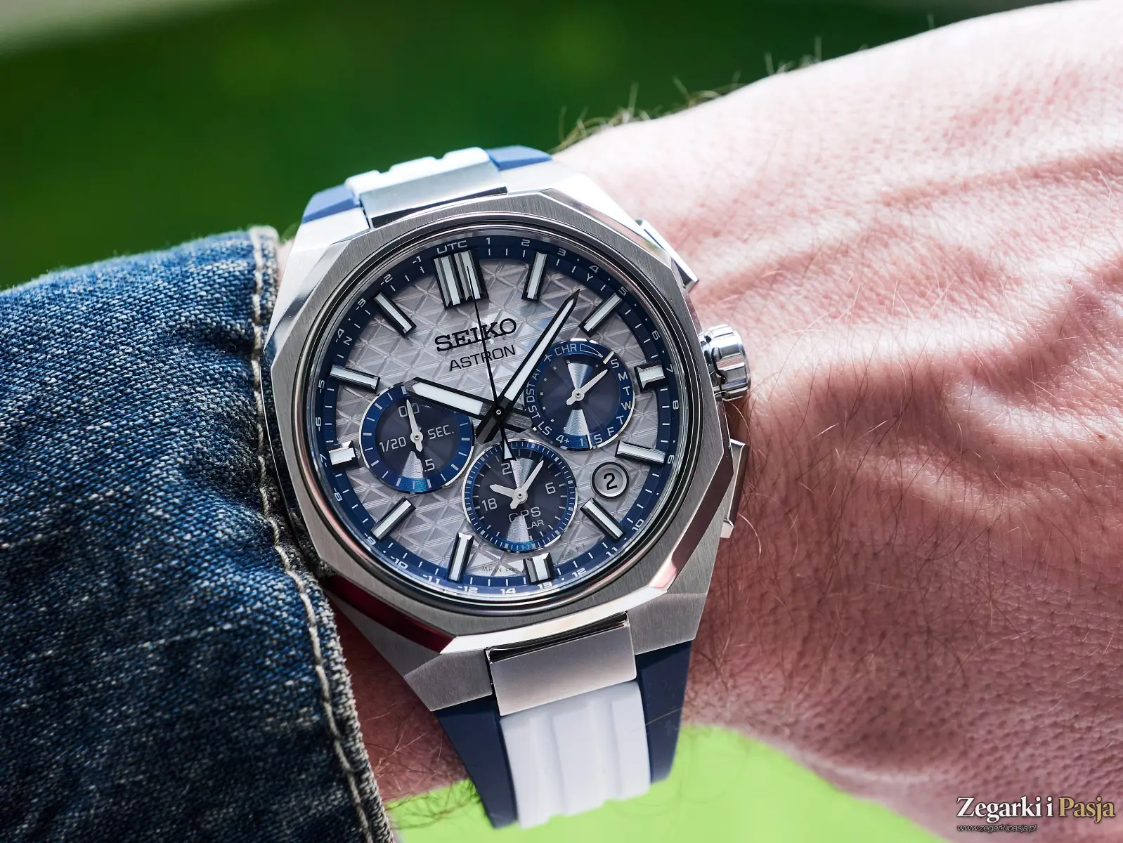 Recenzja: Seiko Astron GPS Solar Dual-Time Chronograph HAB004