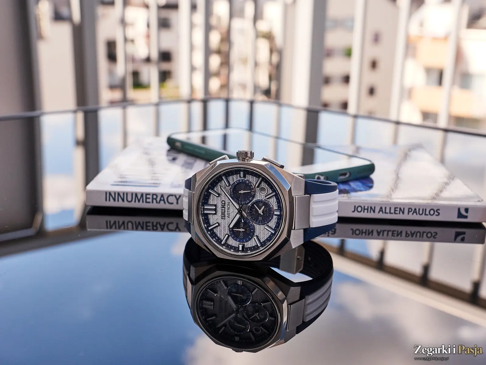 Recenzja: Seiko Astron GPS Solar Dual-Time Chronograph HAB004