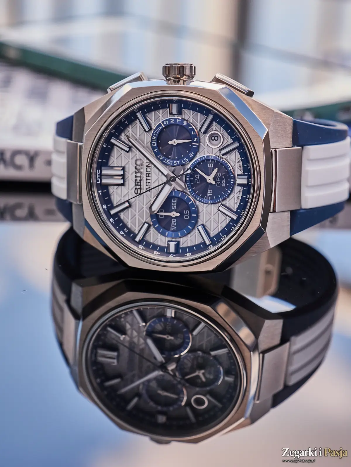 Recenzja: Seiko Astron GPS Solar Dual-Time Chronograph HAB004