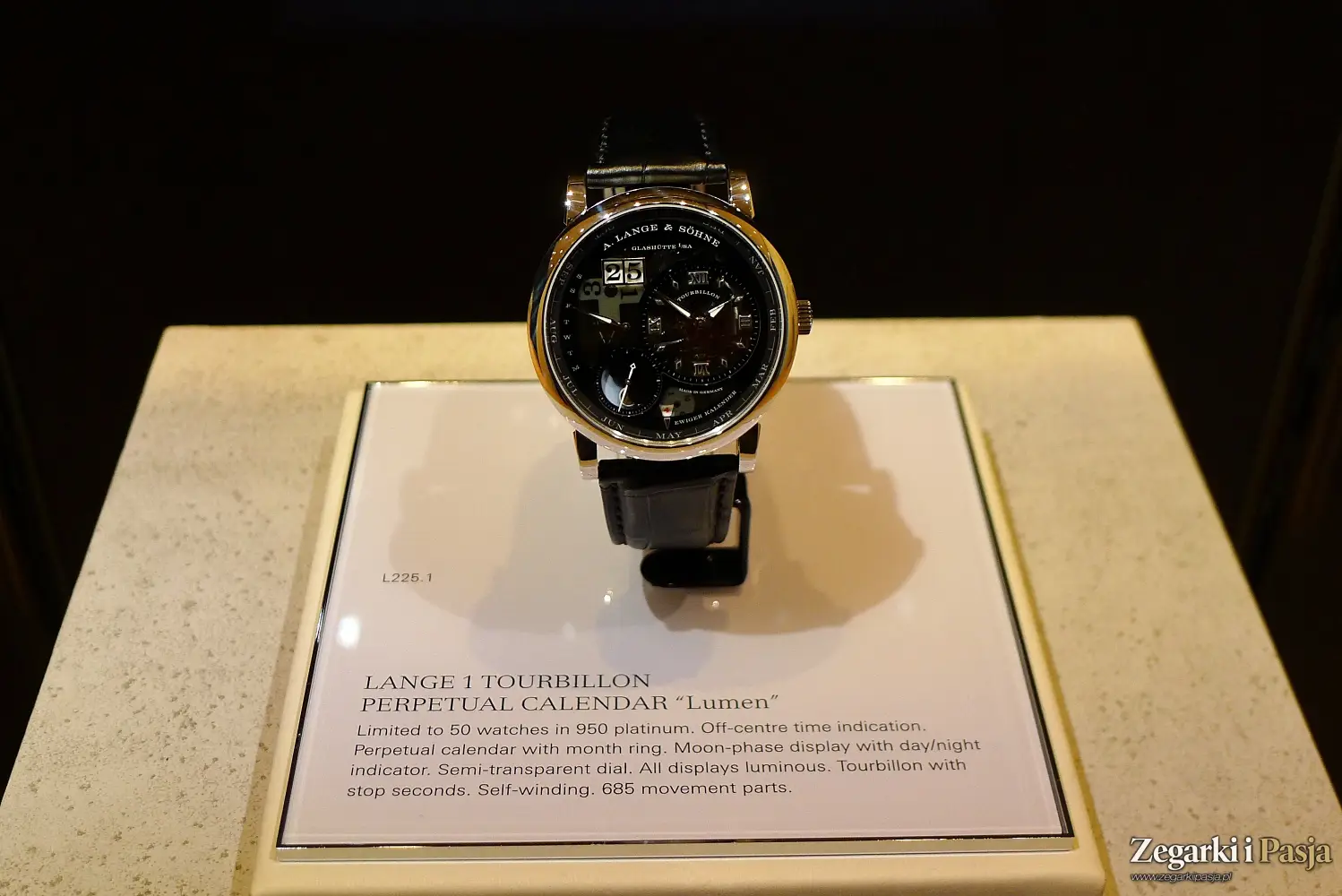 A. Lange & Söhne Lange 1 Tourbillon Perpetual Calendar “Lumen”