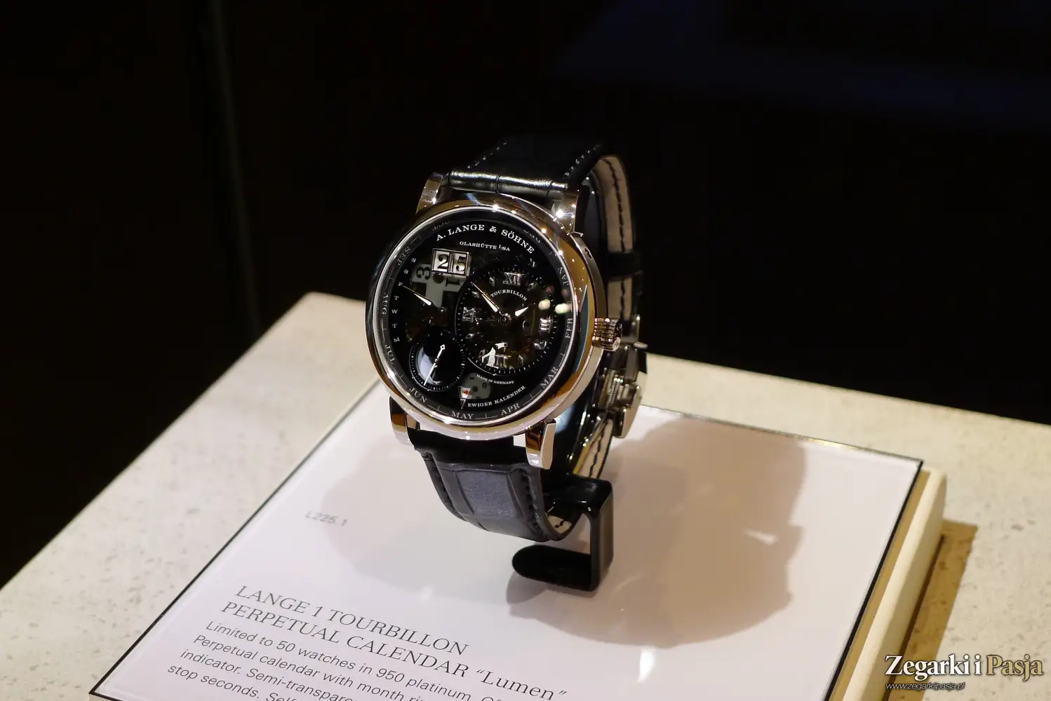 A. Lange & Söhne Lange 1 Tourbillon Perpetual Calendar “Lumen”