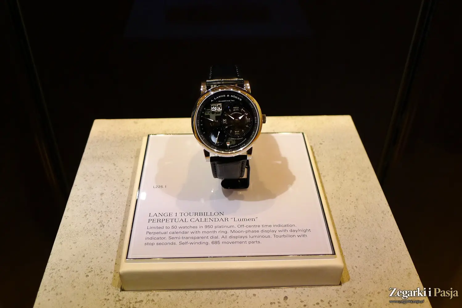 A. Lange & Söhne Lange 1 Tourbillon Perpetual Calendar “Lumen”