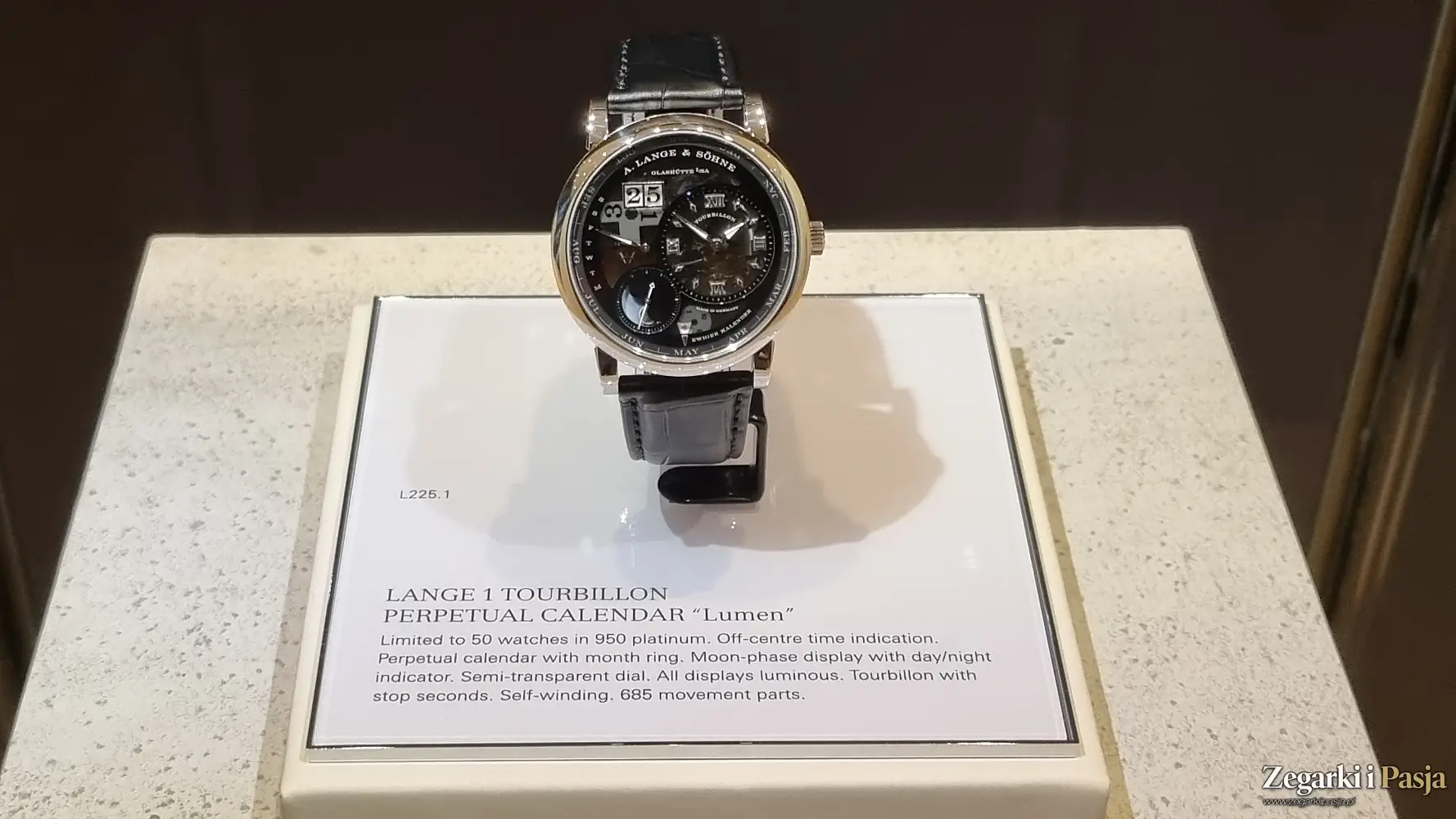 A. Lange & Söhne Lange 1 Tourbillon Perpetual Calendar “Lumen”