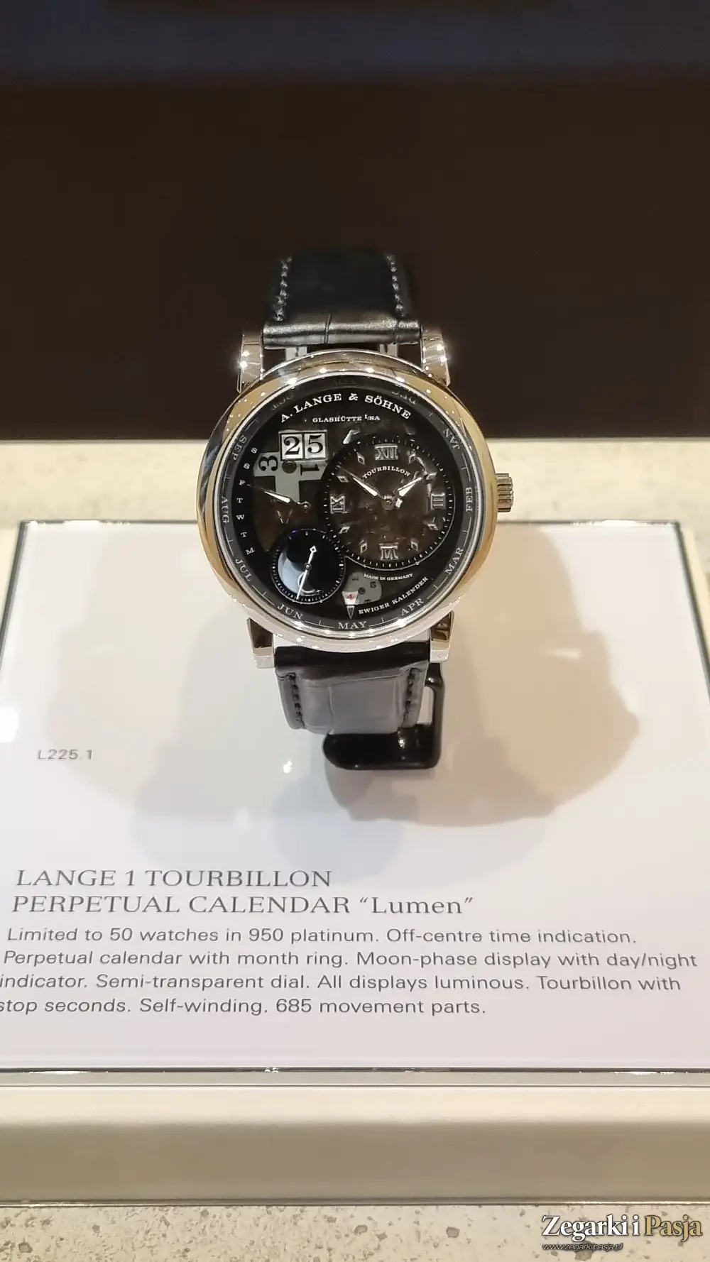 A. Lange & Söhne Lange 1 Tourbillon Perpetual Calendar “Lumen”