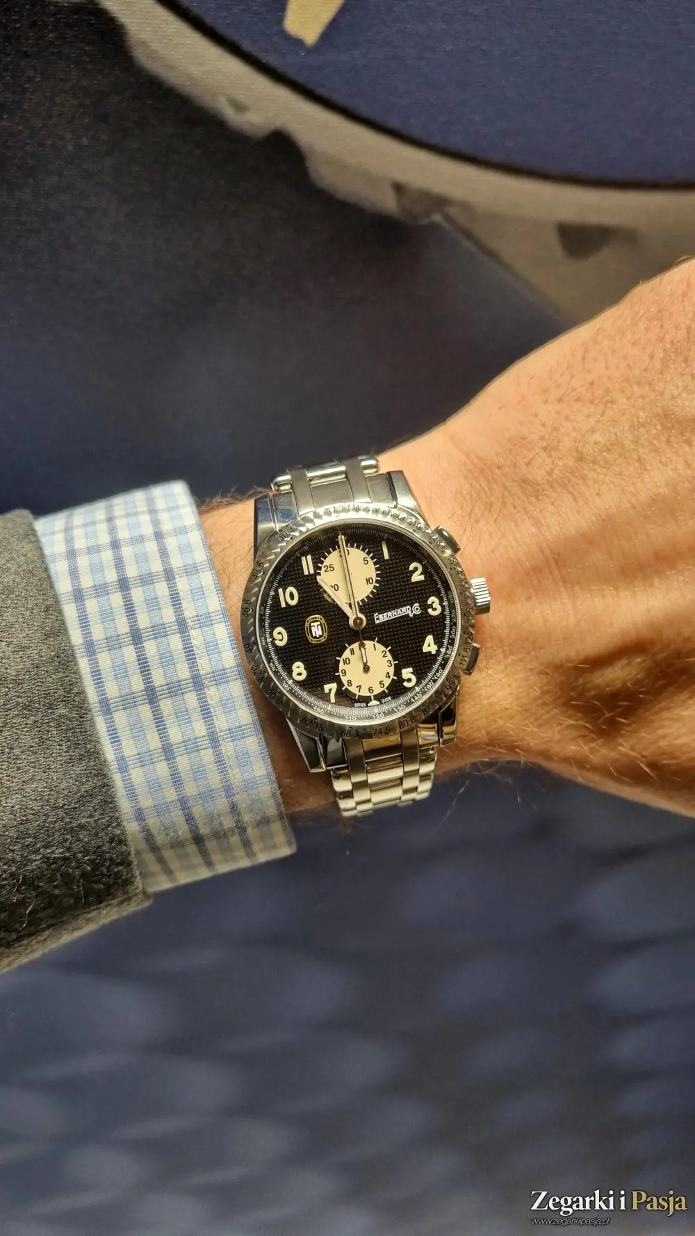 Eberhard & Co. Chronograph Tazio Nuvolari i Tazio Nuvolari Gold Car Collection
