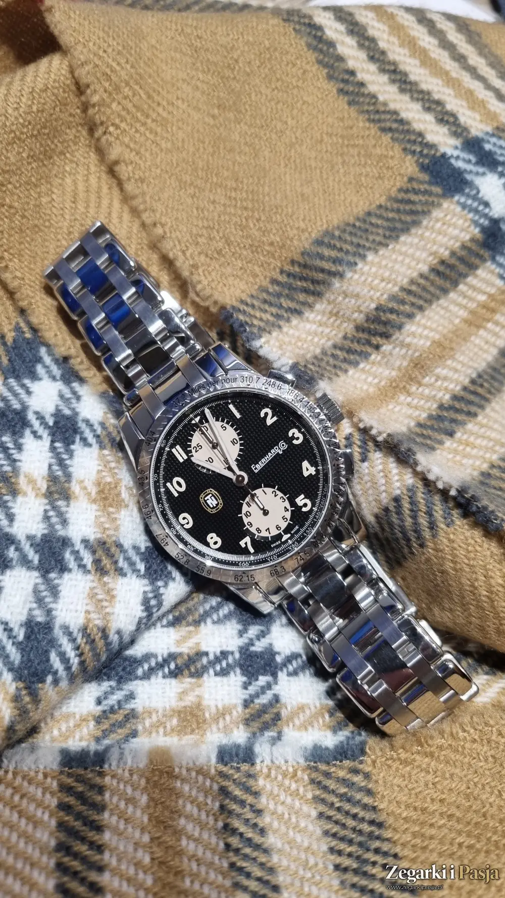 Eberhard & Co. Chronograph Tazio Nuvolari i Tazio Nuvolari Gold Car Collection