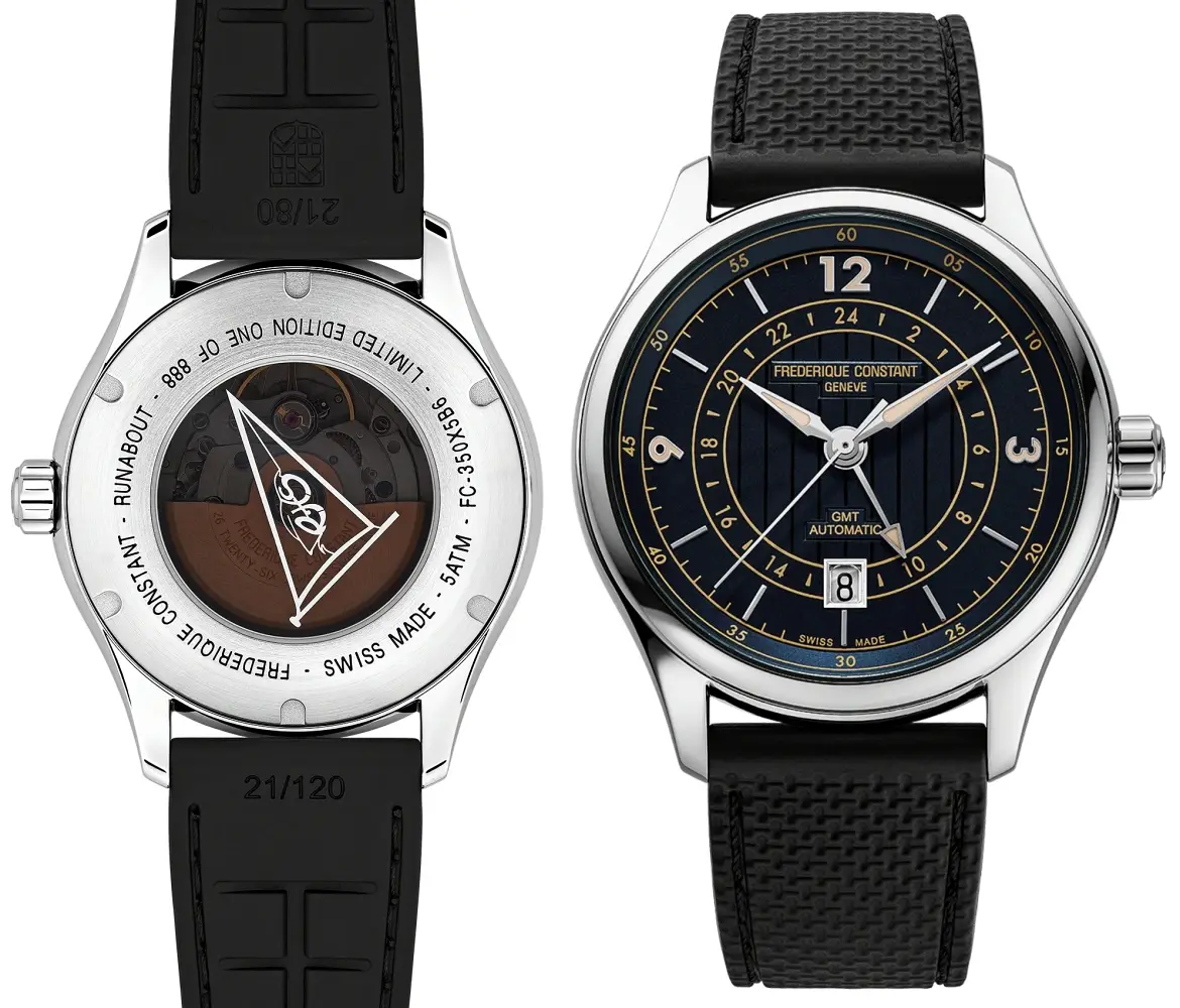 Frederique Constant Runabout Automatic GMT