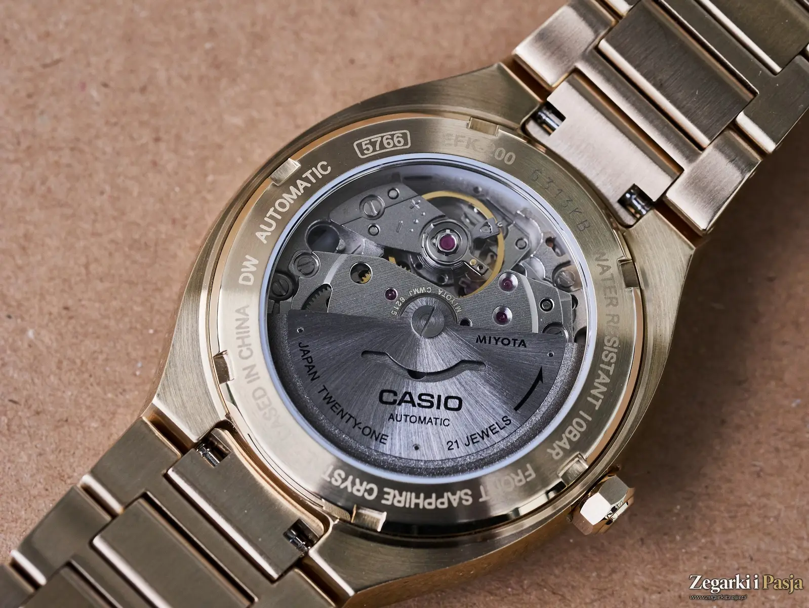 Recenzja: Edifice Automatic EFK-200DG-5A