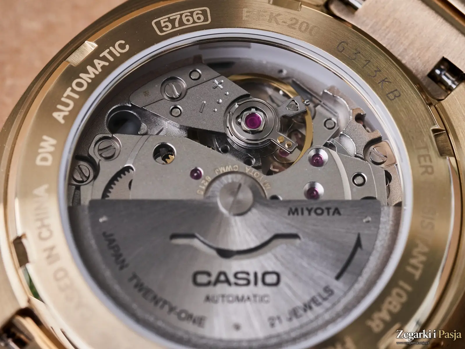Recenzja: Edifice Automatic EFK-200DG-5A