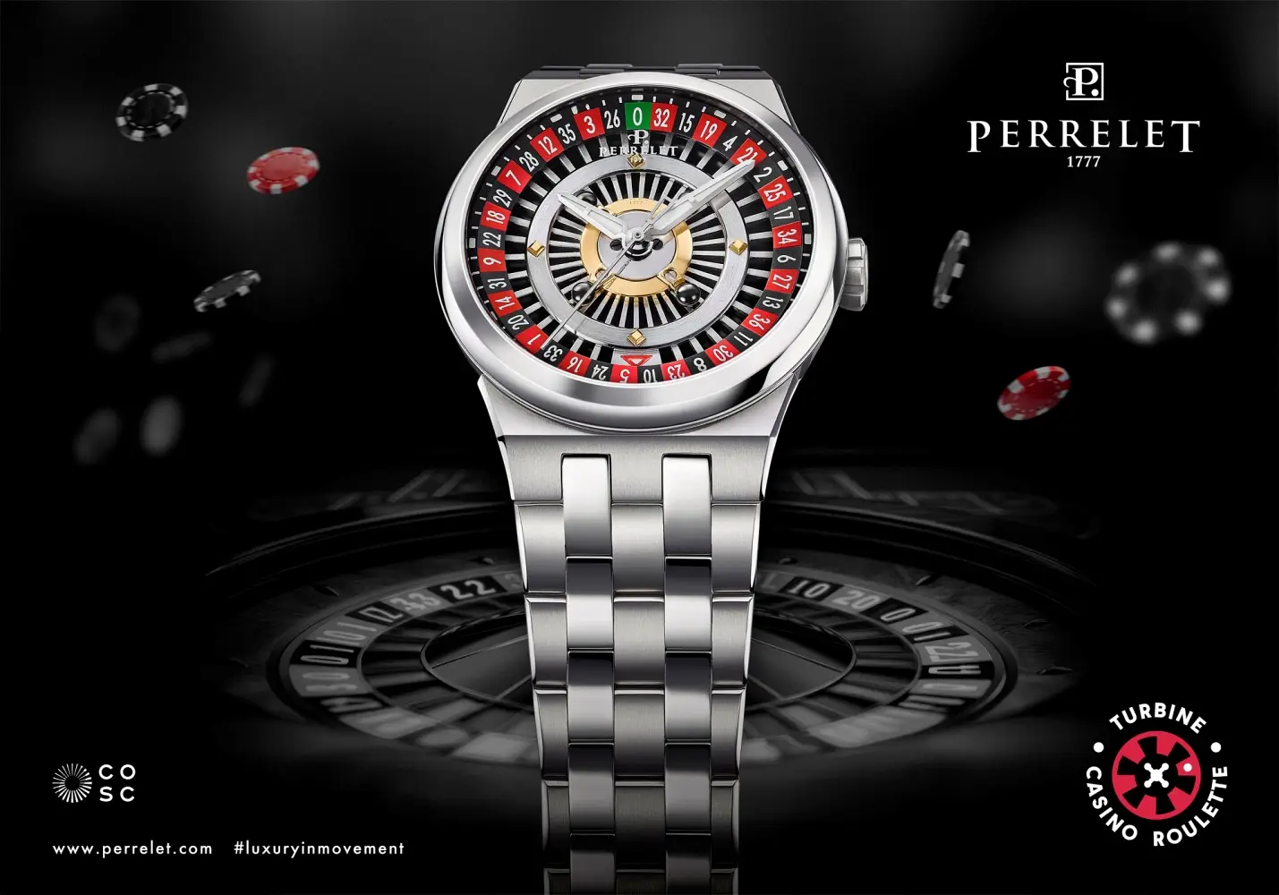 Perrelet Turbine Casino Roulette