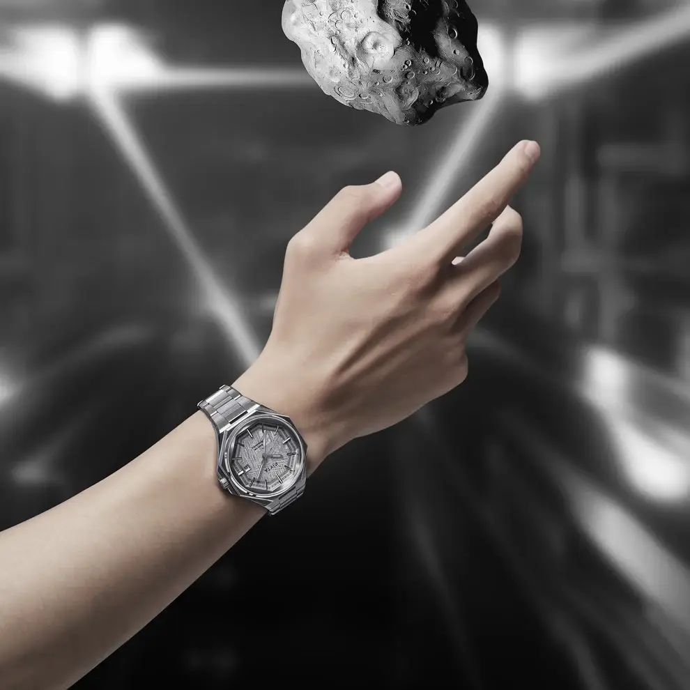 FIYTA Space Collection "Mars-500" Chinese Meteorite Edition Watch GA880007.WHW