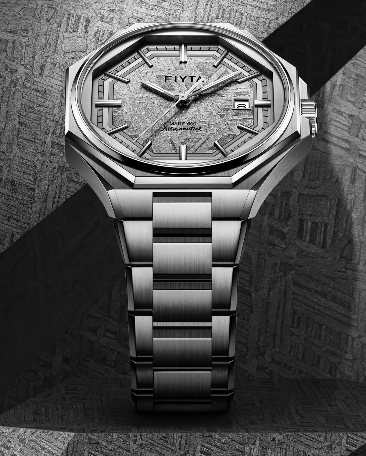 FIYTA Space Collection "Mars-500" Chinese Meteorite Edition Watch GA880007.WHW