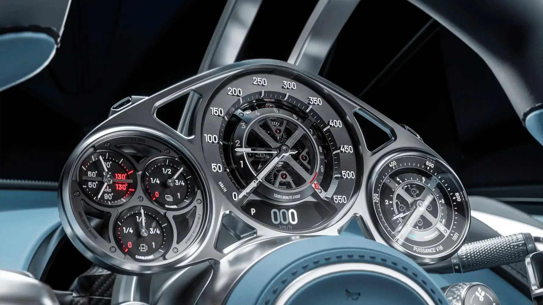 Jacob & Co. Bugatti Tourbillon Sapphire Crystal