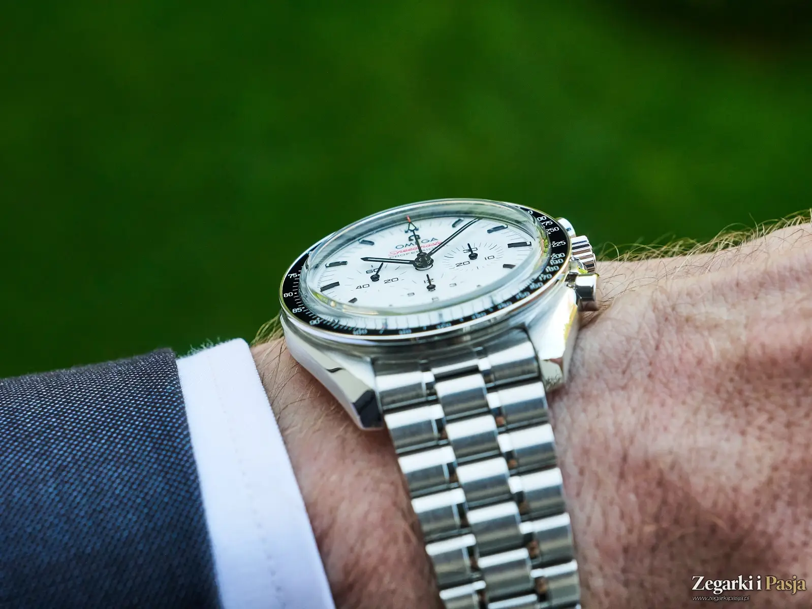 Recenzja Omegi Speedmaster Professional „White Dial”