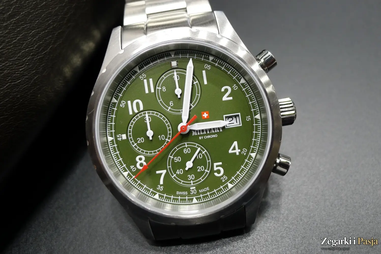 Swiss Military Field Chronograph Watch