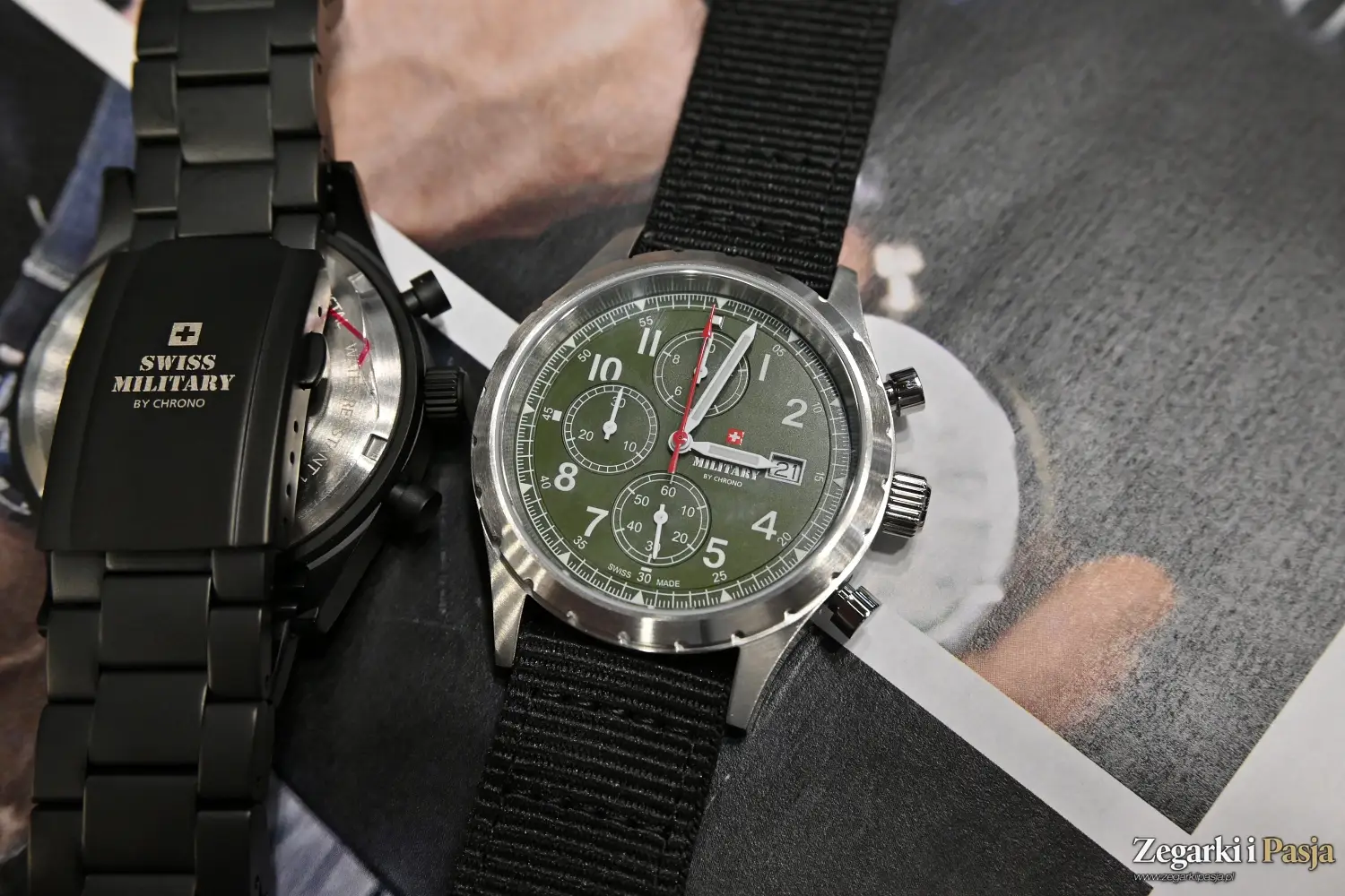 Swiss Military Field Chronograph Watch