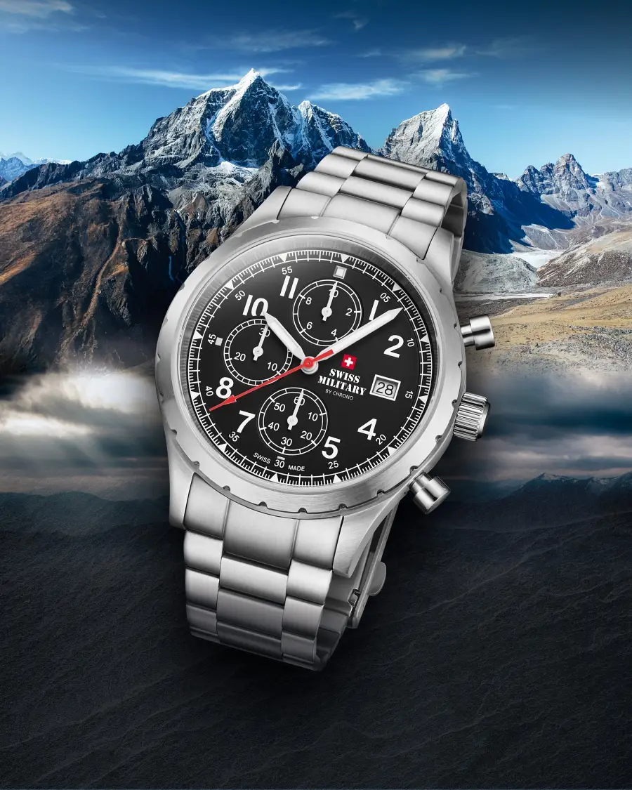Swiss Military Field Chronograph Watch
