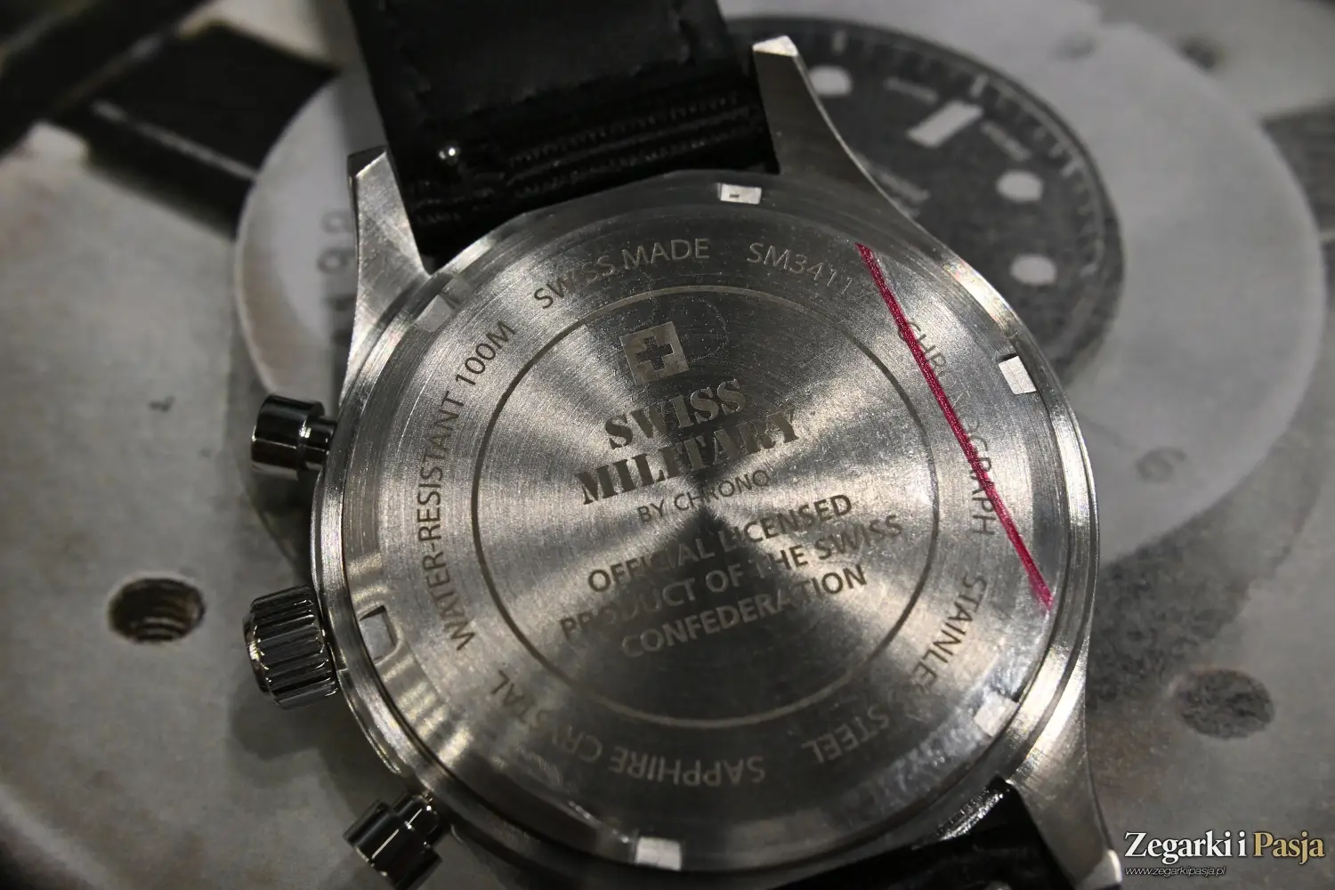 Swiss Military Field Chronograph Watch