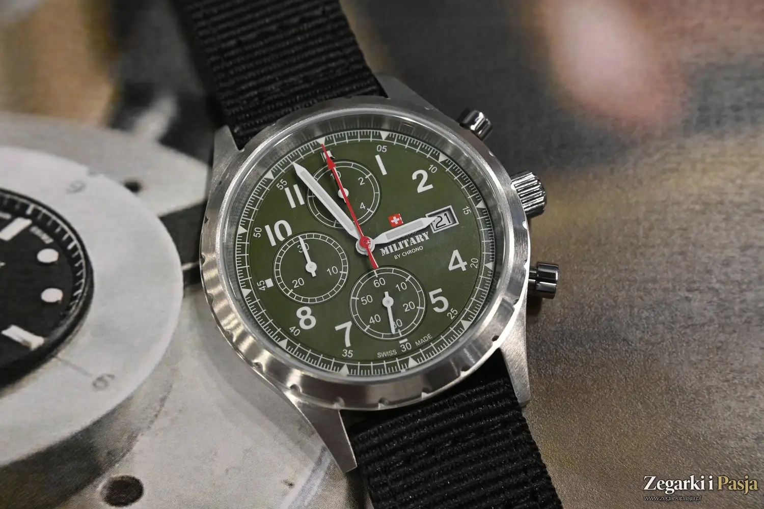 Swiss Military Field Chronograph Watch