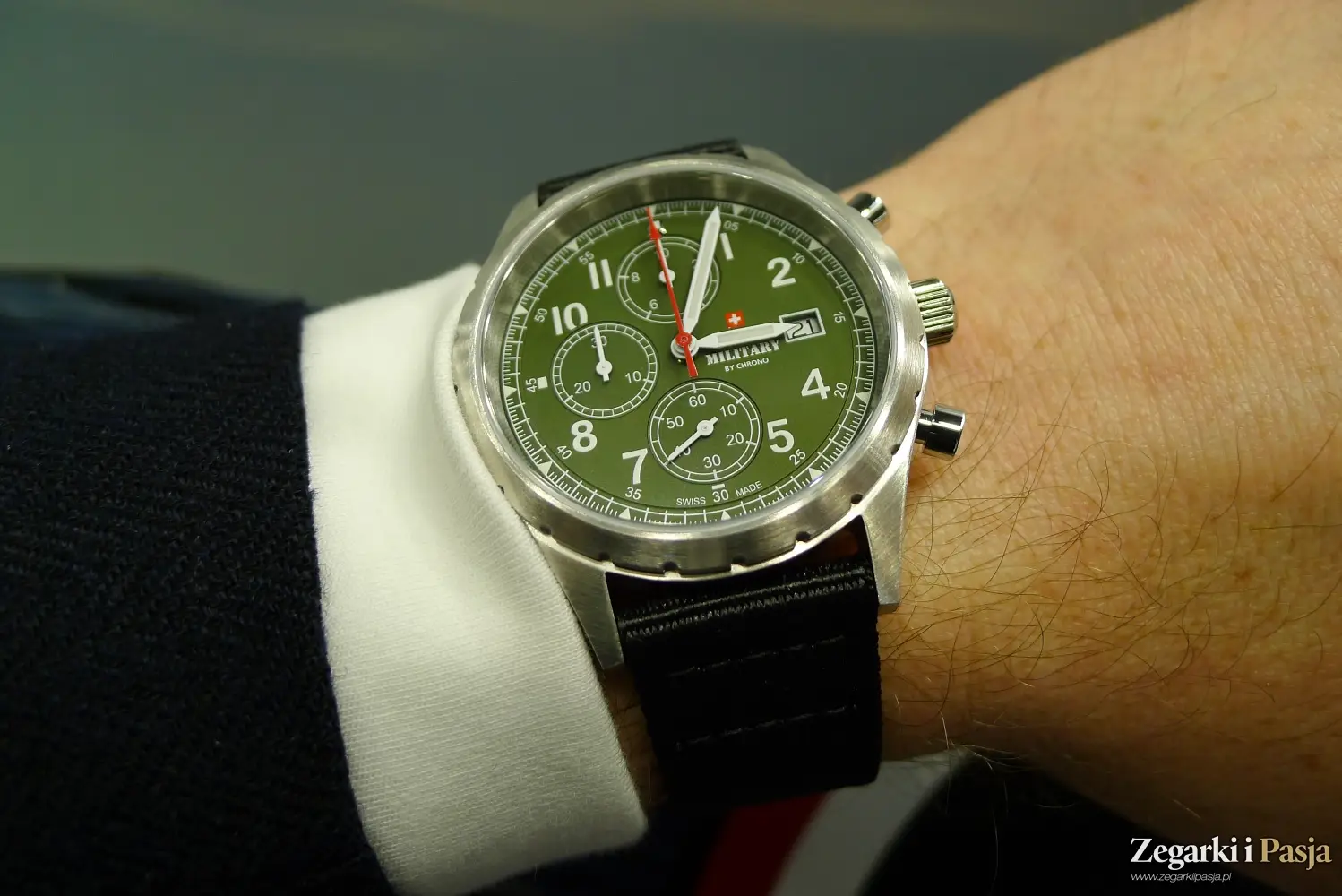 Swiss Military Field Chronograph Watch