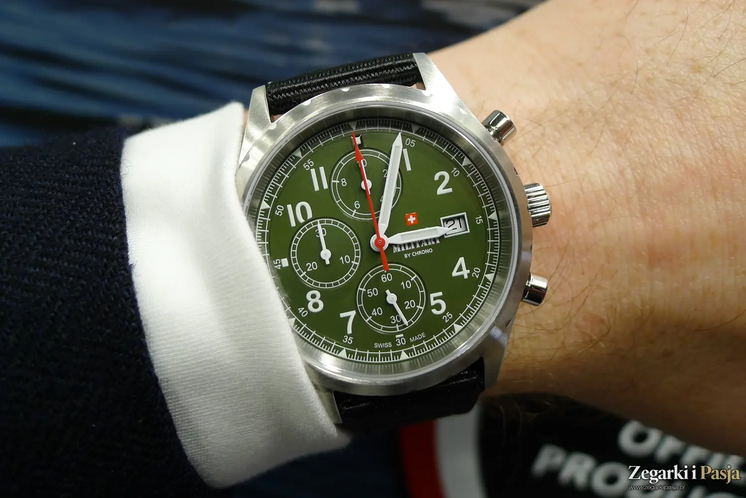 Swiss Military Field Chronograph Watch