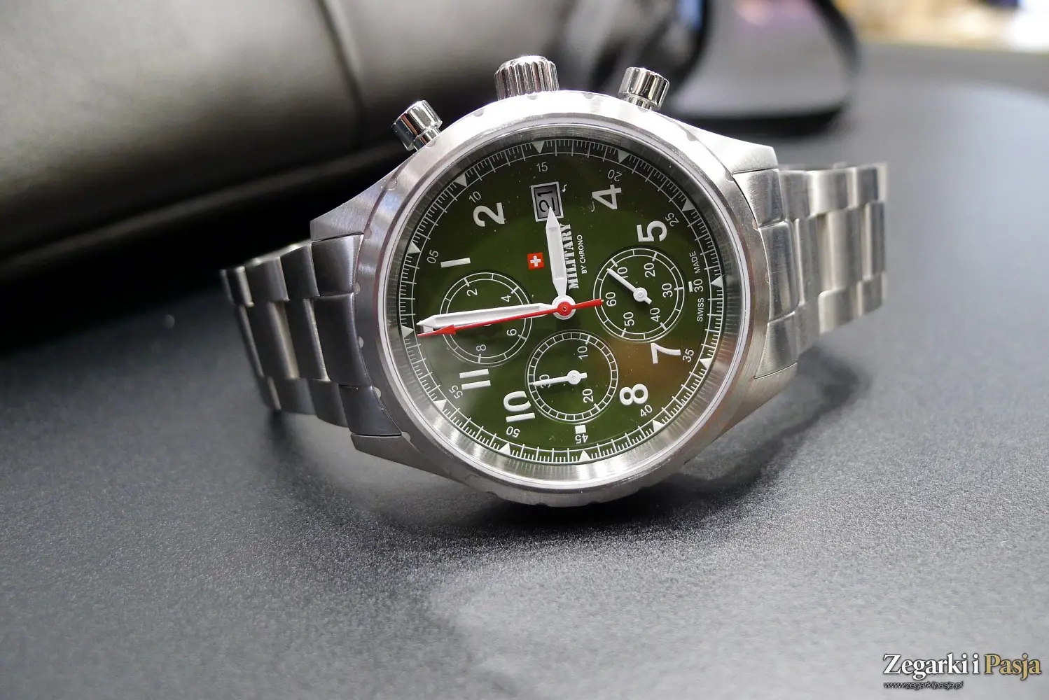 Swiss Military Field Chronograph Watch