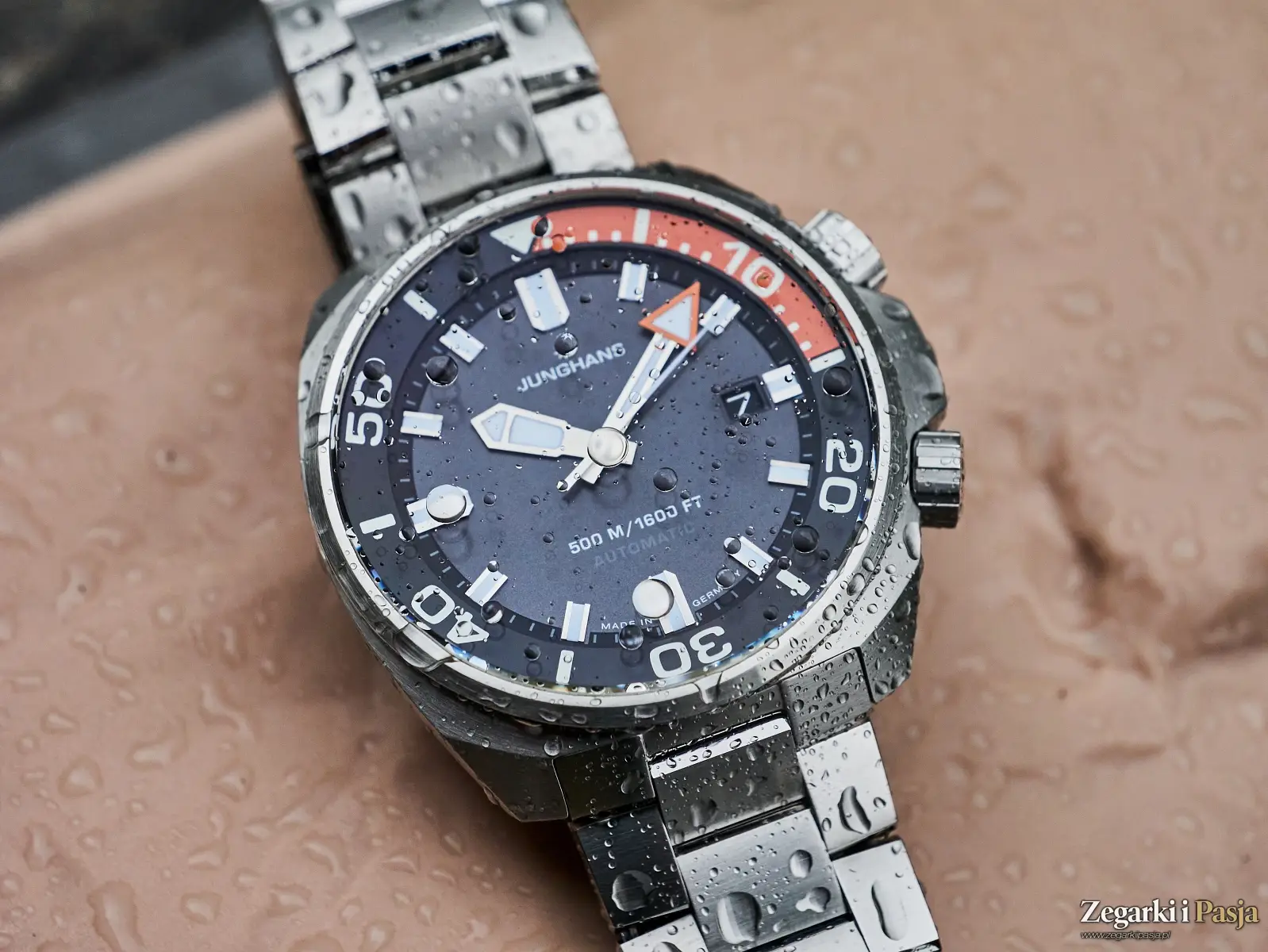 Recenzja: Junghans 1972 Aquaris Automatic Diver.