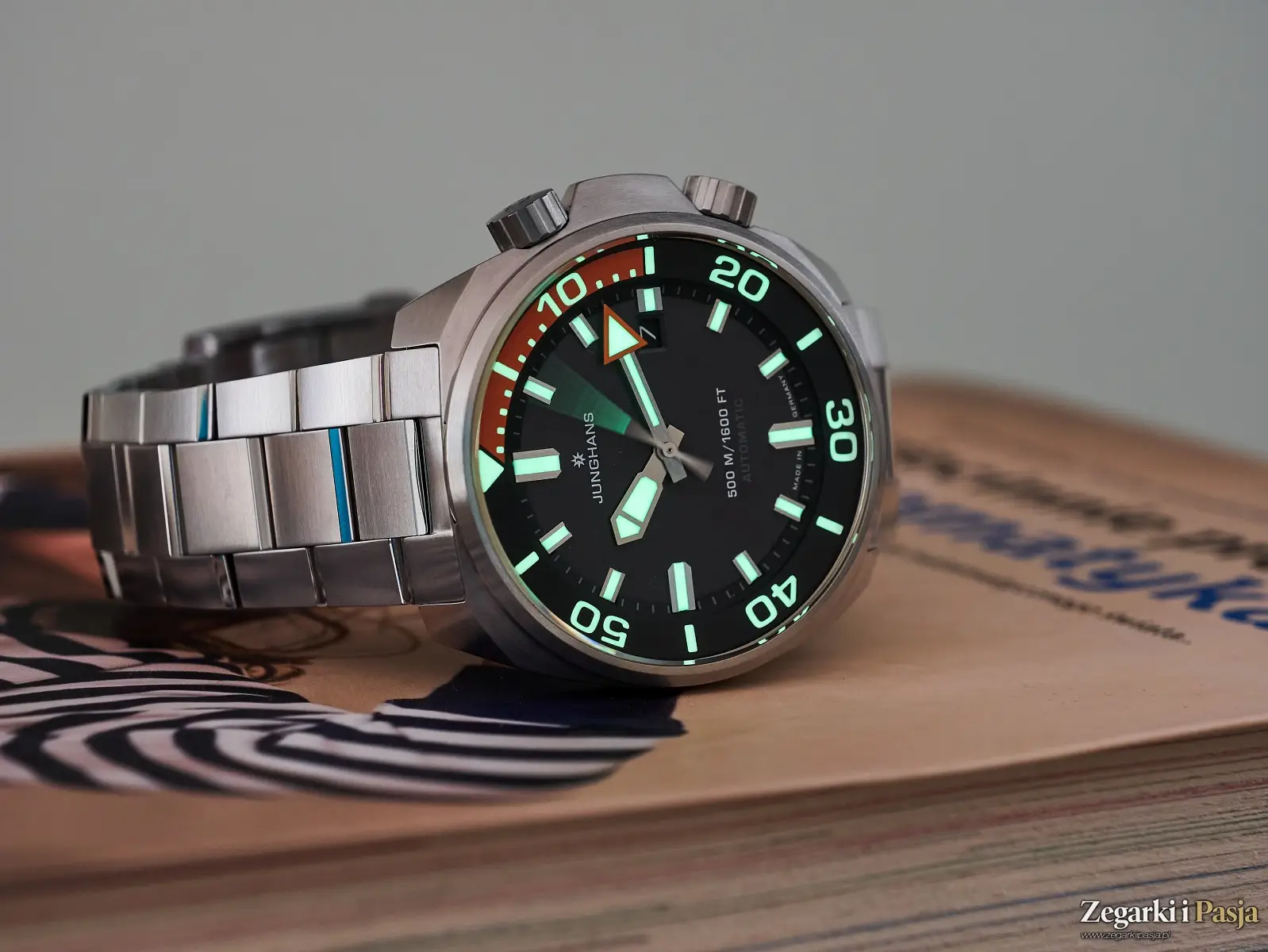 Recenzja: Junghans 1972 Aquaris Automatic Diver.