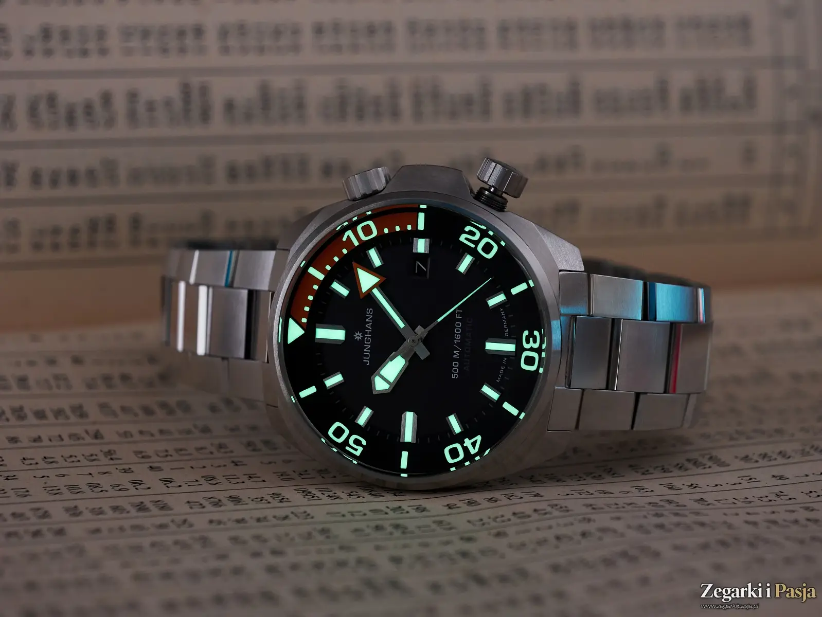 Recenzja: Junghans 1972 Aquaris Automatic Diver.