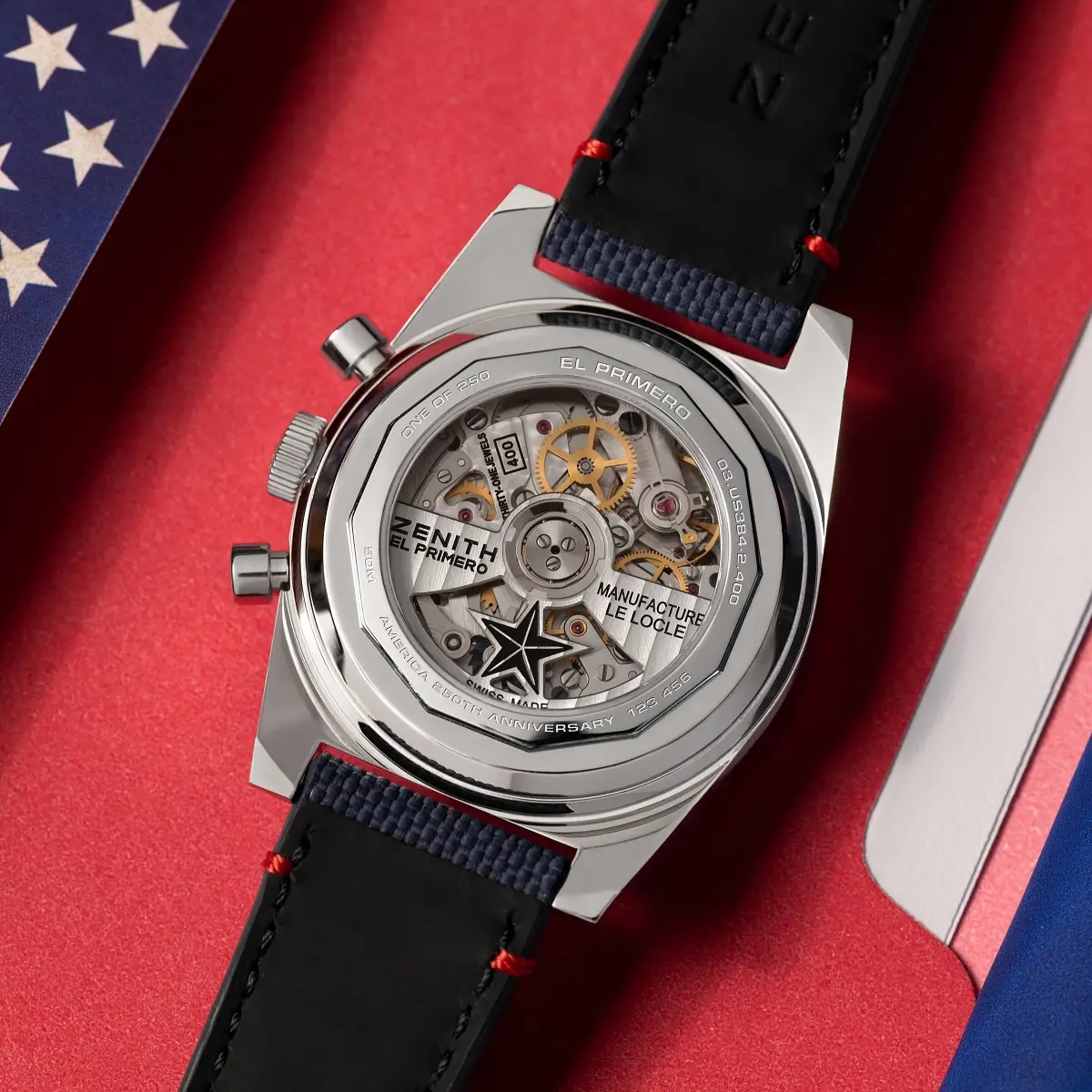Zenith Chronomaster Revival Liberty II. Świętując Dzień Niepodległości!