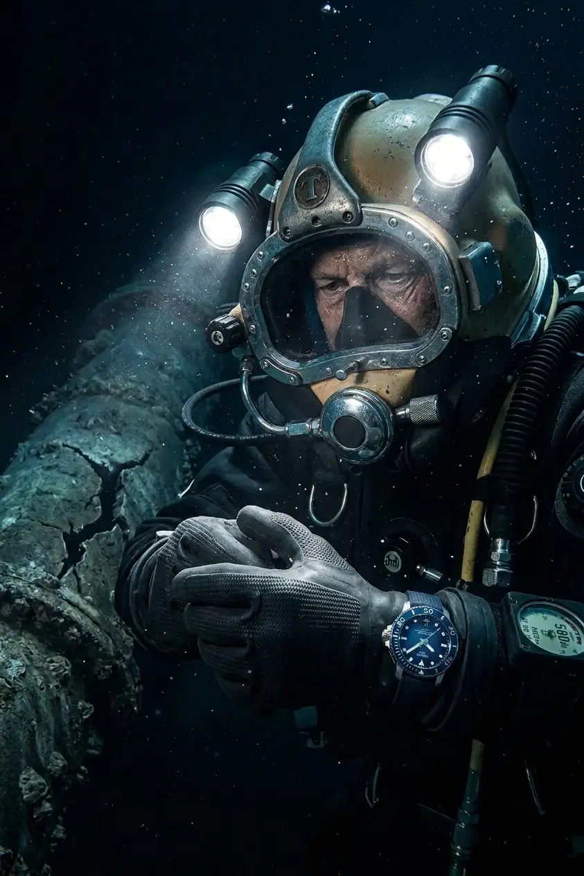 Tissot Seastar 2000 Professional. Władca głębin i dzień z życia nurka
