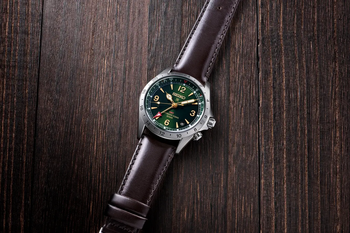 Seiko Prospex Alpinist Automatic GMT. 