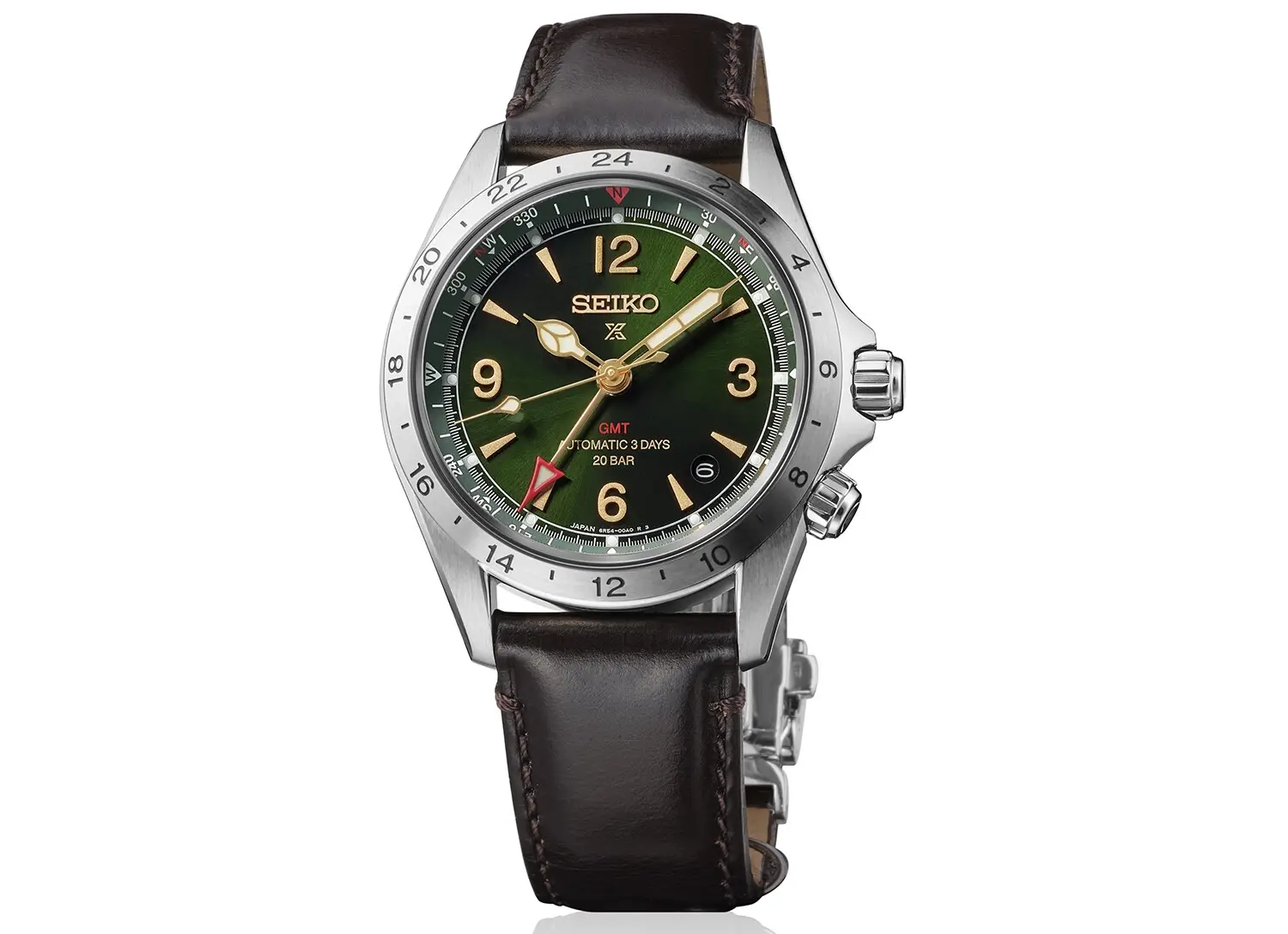 Seiko Prospex Alpinist Automatic GMT. 