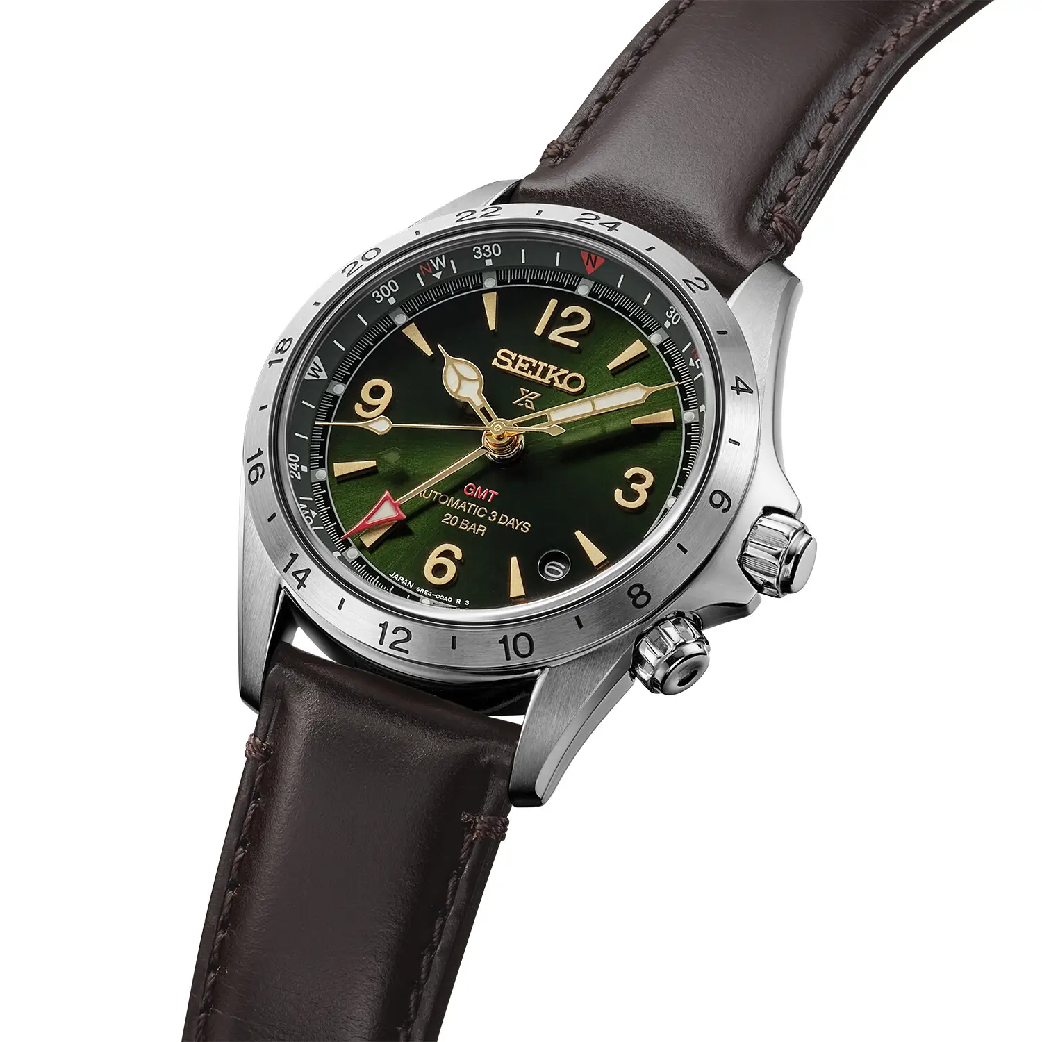 Seiko Prospex Alpinist Automatic GMT. 
