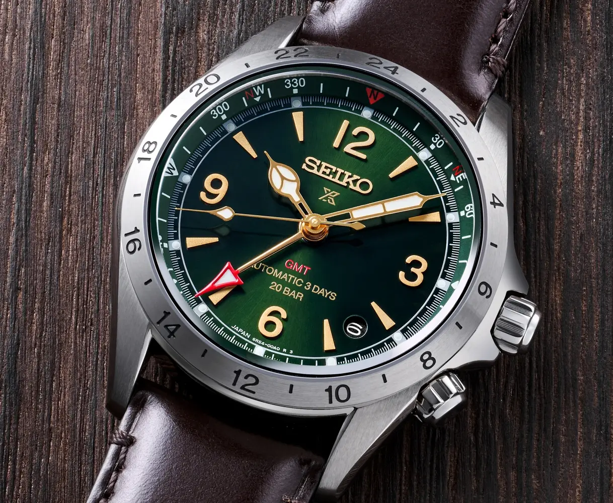 Seiko Prospex Alpinist Automatic GMT. 