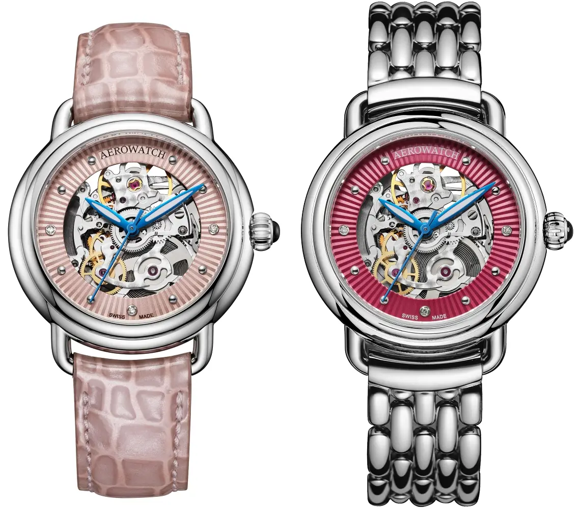Aerowatch 1942 Lady Automatic Skeleton