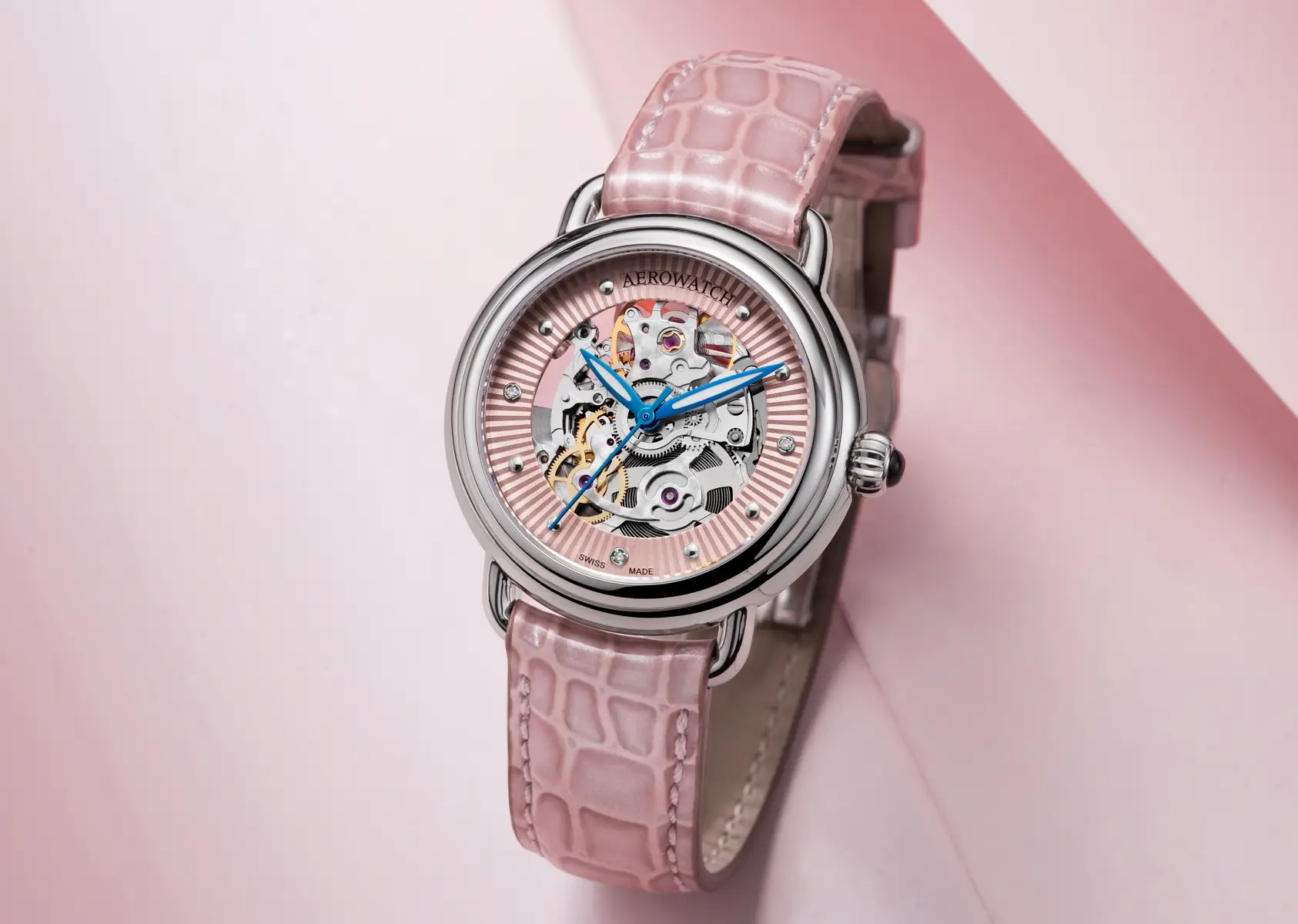 Aerowatch 1942 Lady Automatic Skeleton