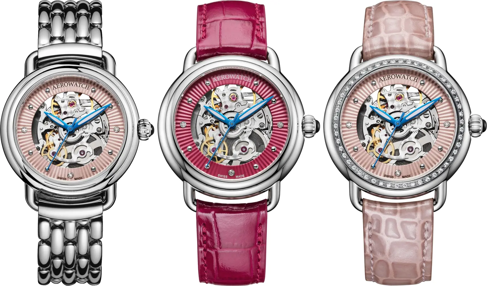 Aerowatch 1942 Lady Automatic Skeleton