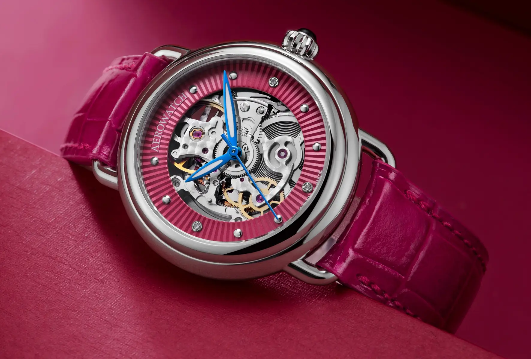 Aerowatch 1942 Lady Automatic Skeleton