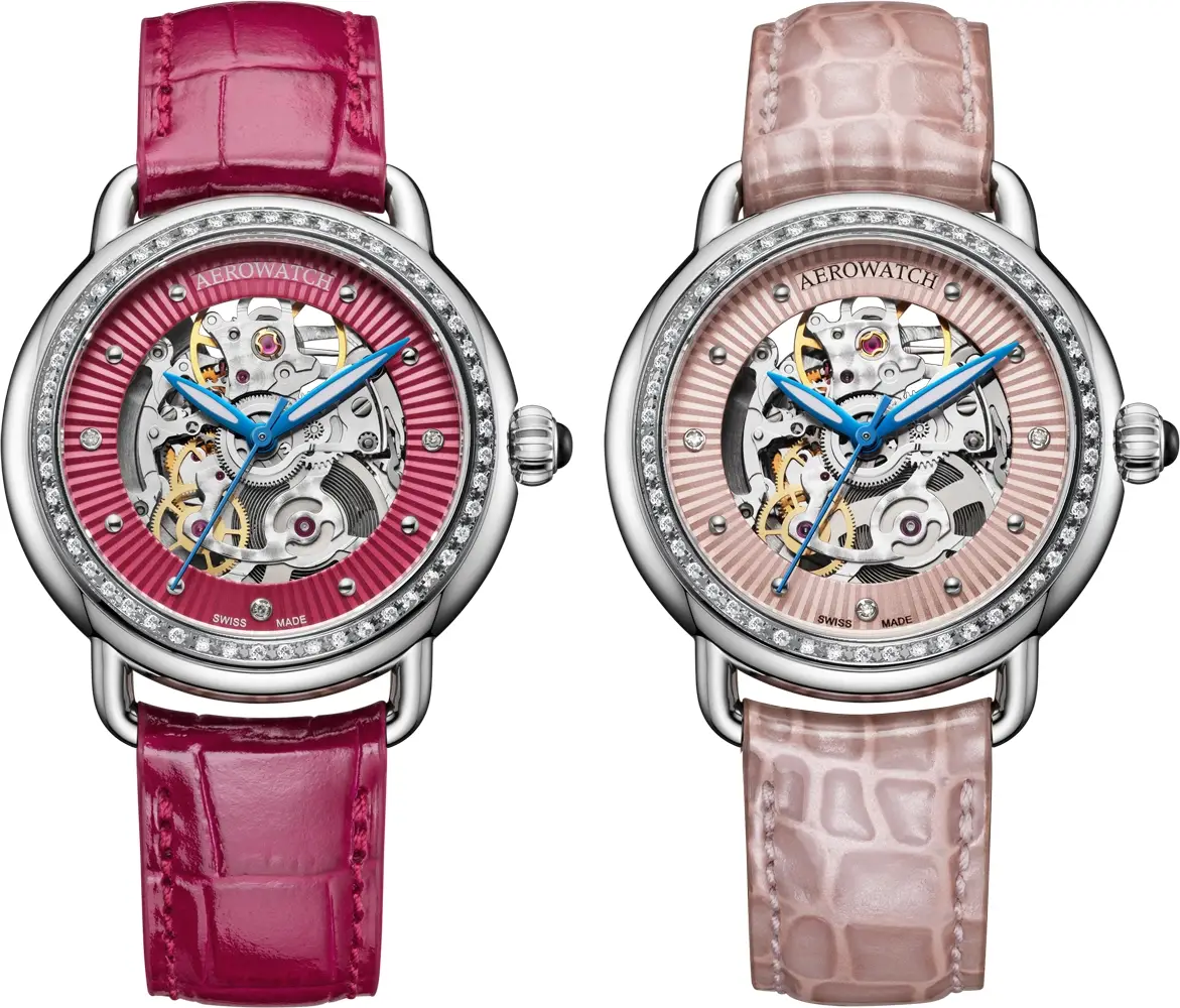 Aerowatch 1942 Lady Automatic Skeleton