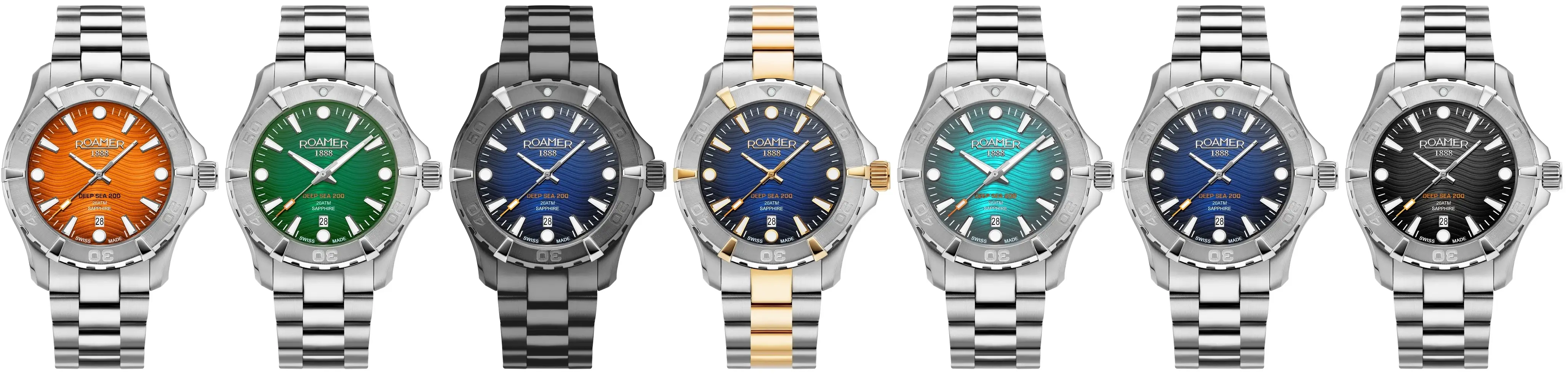 Roamer Deep Sea 200 i Deep Sea Automatic. Dwa oblicza głębi oceanu
