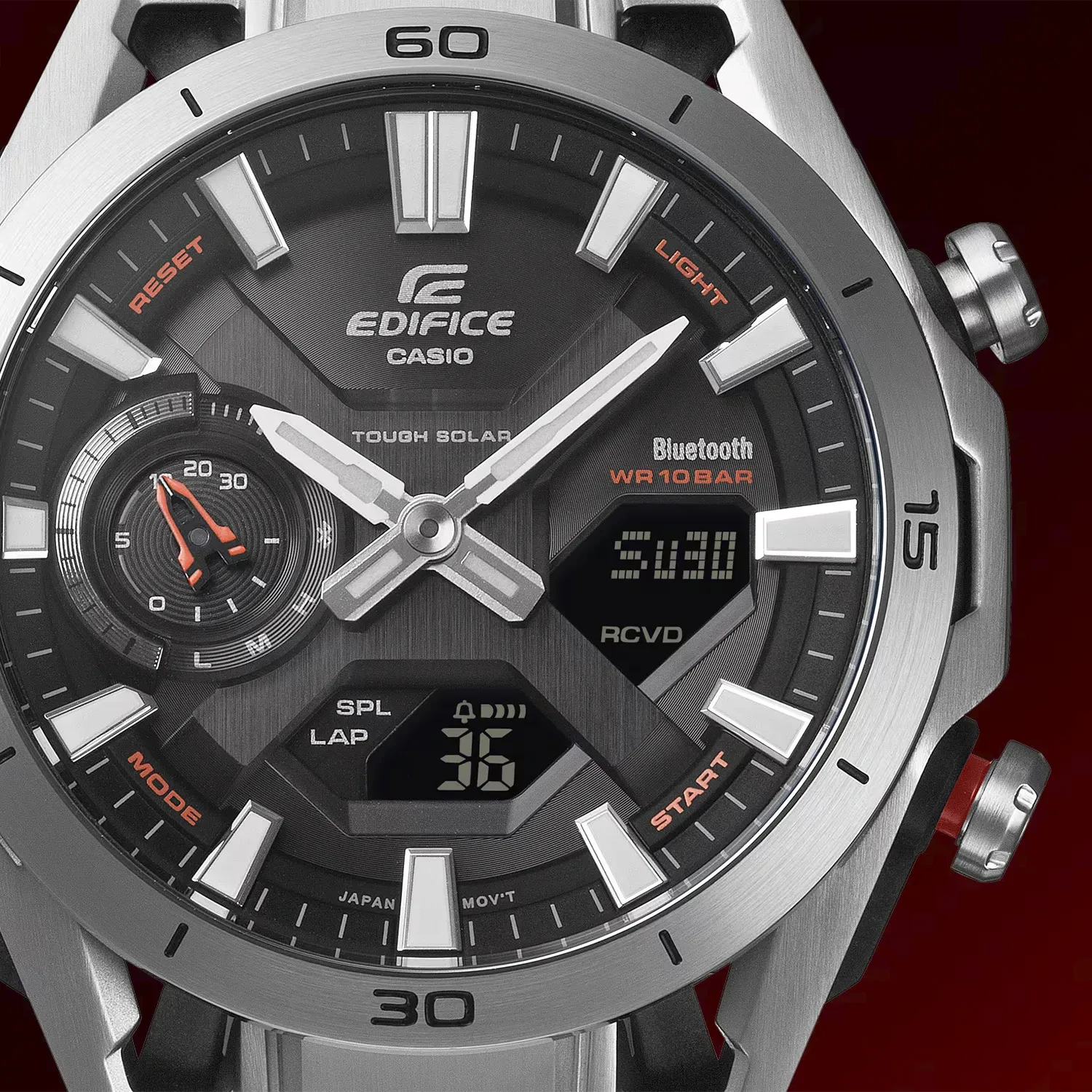 Edifice ECB-2300 Sospensione. Sportowy design i rozbudowana funkcjonalność