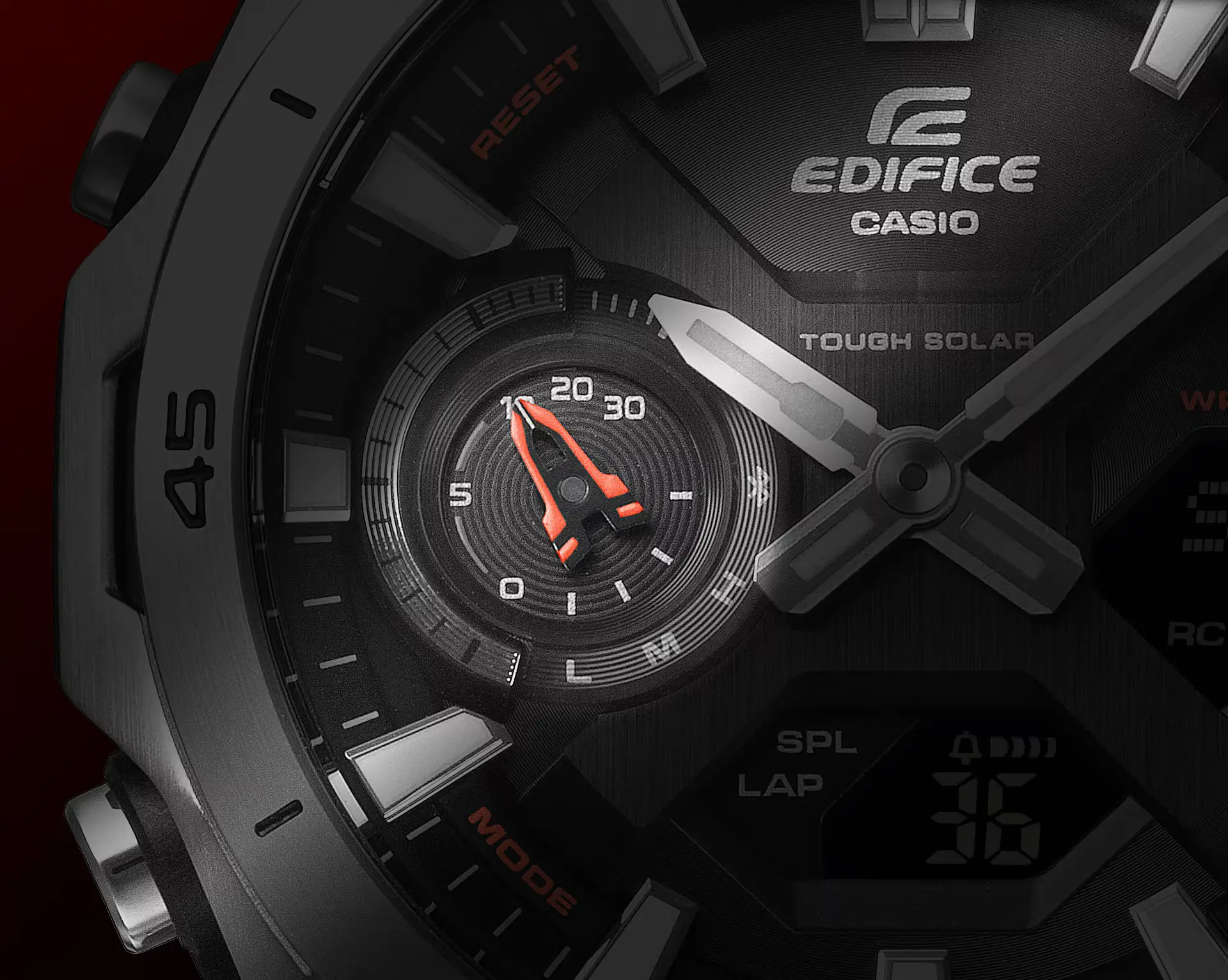 Edifice ECB-2300 Sospensione. Sportowy design i rozbudowana funkcjonalność