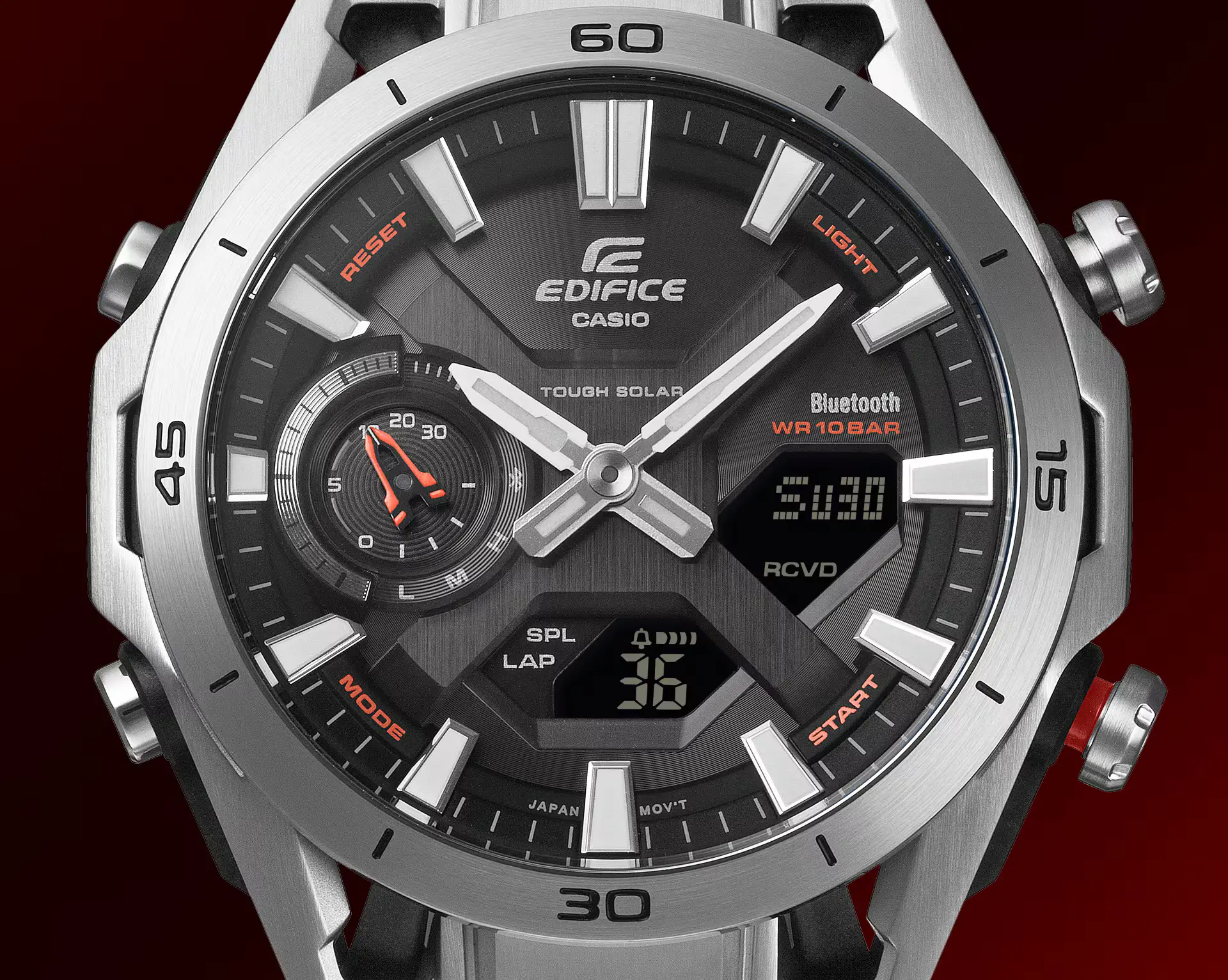 Edifice ECB-2300 Sospensione. Sportowy design i rozbudowana funkcjonalność