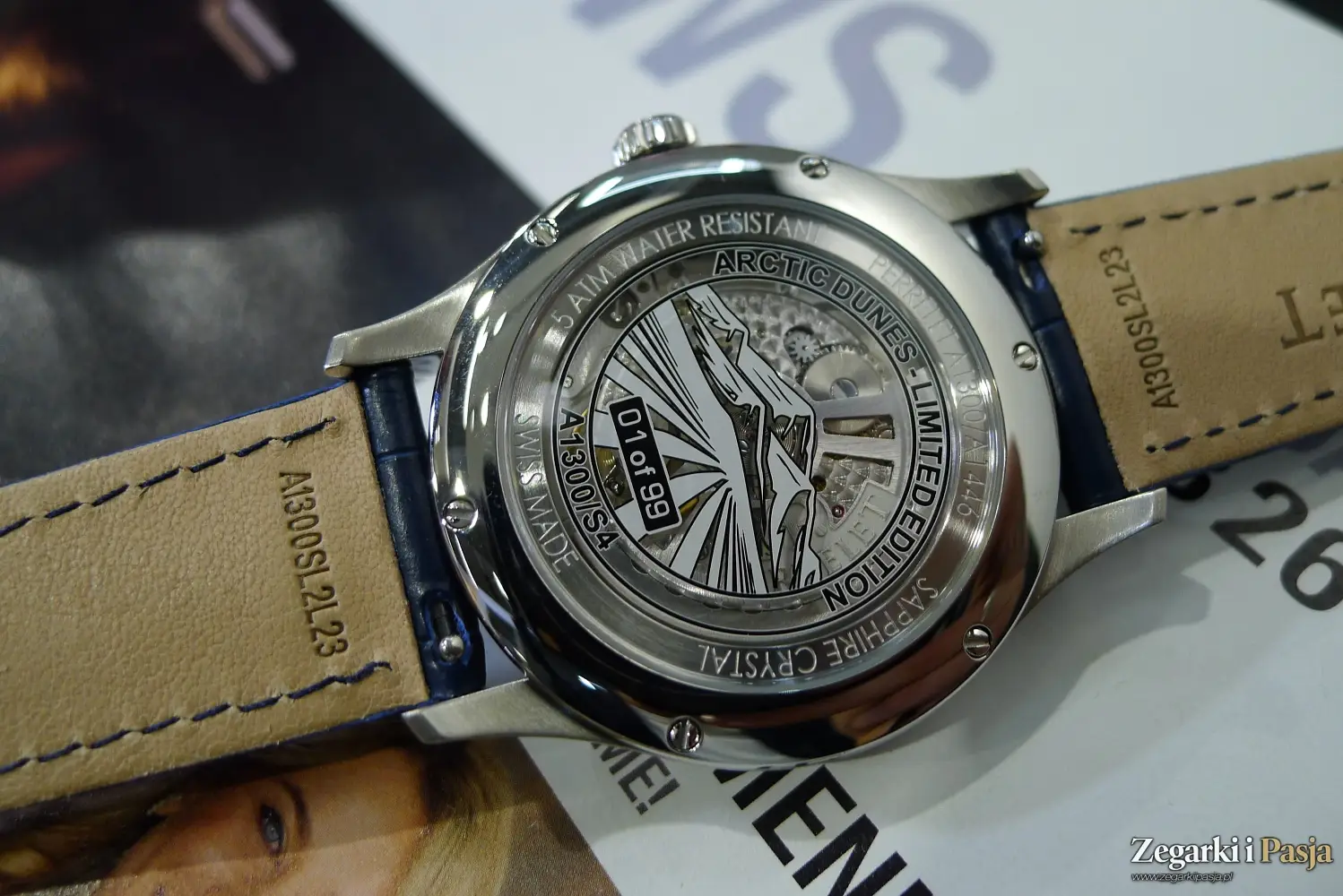Perrelet Weekend Arctic Dunes Limited Edition